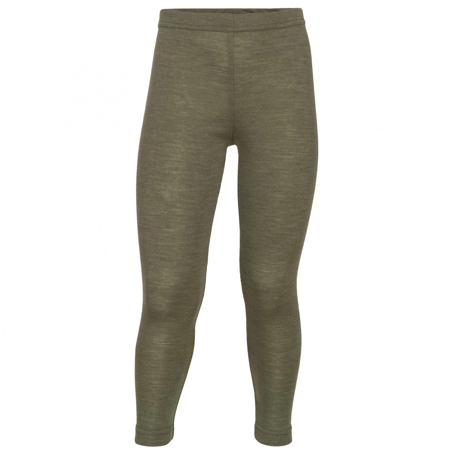 Мериносово термобельо Engel Children's Leggings Merino base layer - Olive