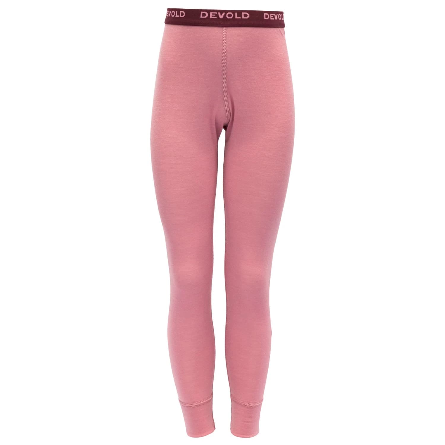 Детско мериносово термобельо Devold Breeze Kid Long Johns Merino base layer - Foxglove