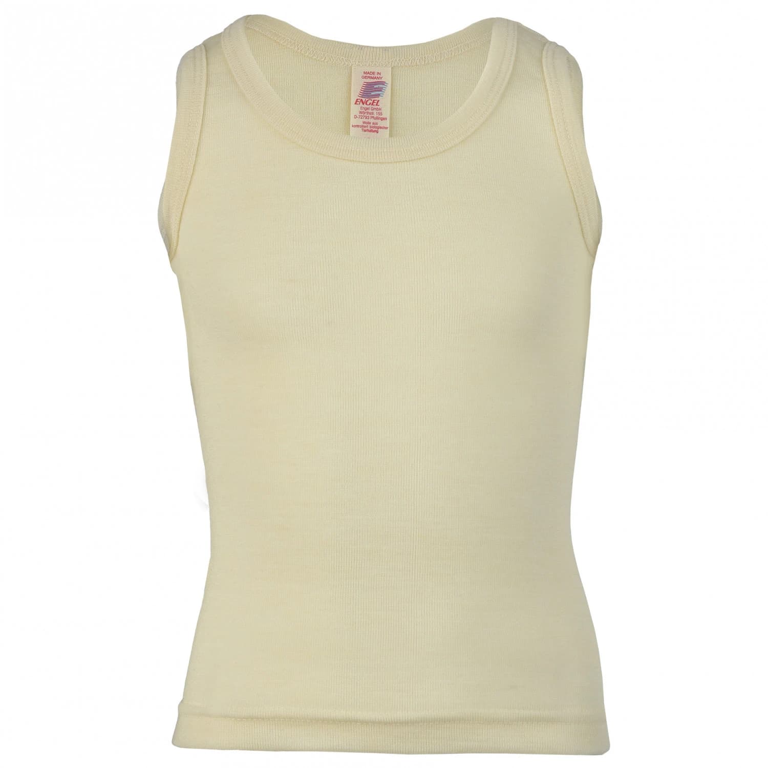 Детско мериносово термобельо Engel Kids' Tank Top Everyday base layer - Natur