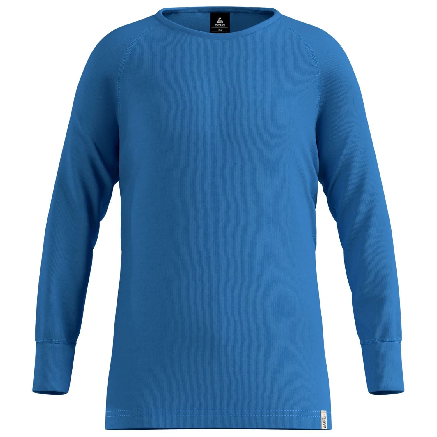 Детско синтетично термобельо Odlo Kid's Base Layer Top Crew Neck L/S Active Warm Eco Synthetic base layer - Nebulas Blue