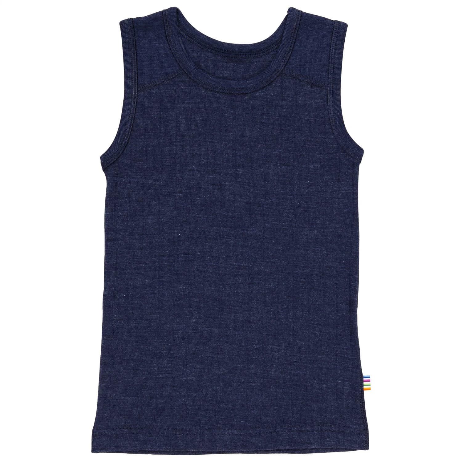 Детско мериносово термобельо Joha Kid's Undershirt 85/15 Merino base layer - Navy