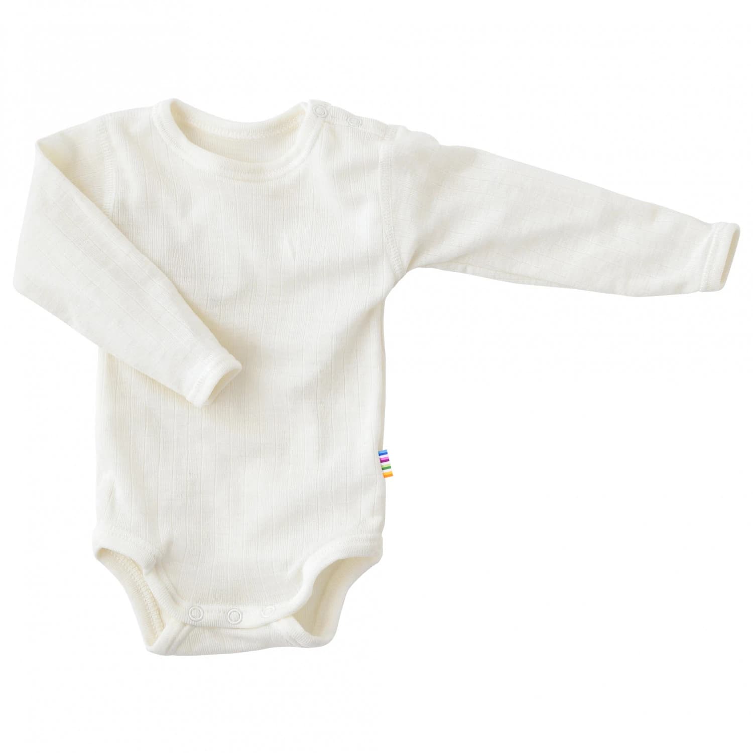 Детско мериносово термобельо Joha Kid's Body L/S Merino base layer - Off White
