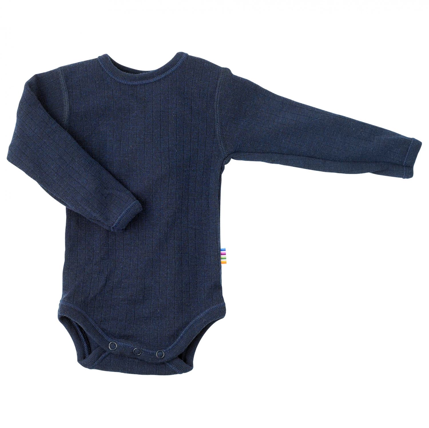 Детско мериносово термобельо Joha Kid's Body L/S Merino base layer - Navy
