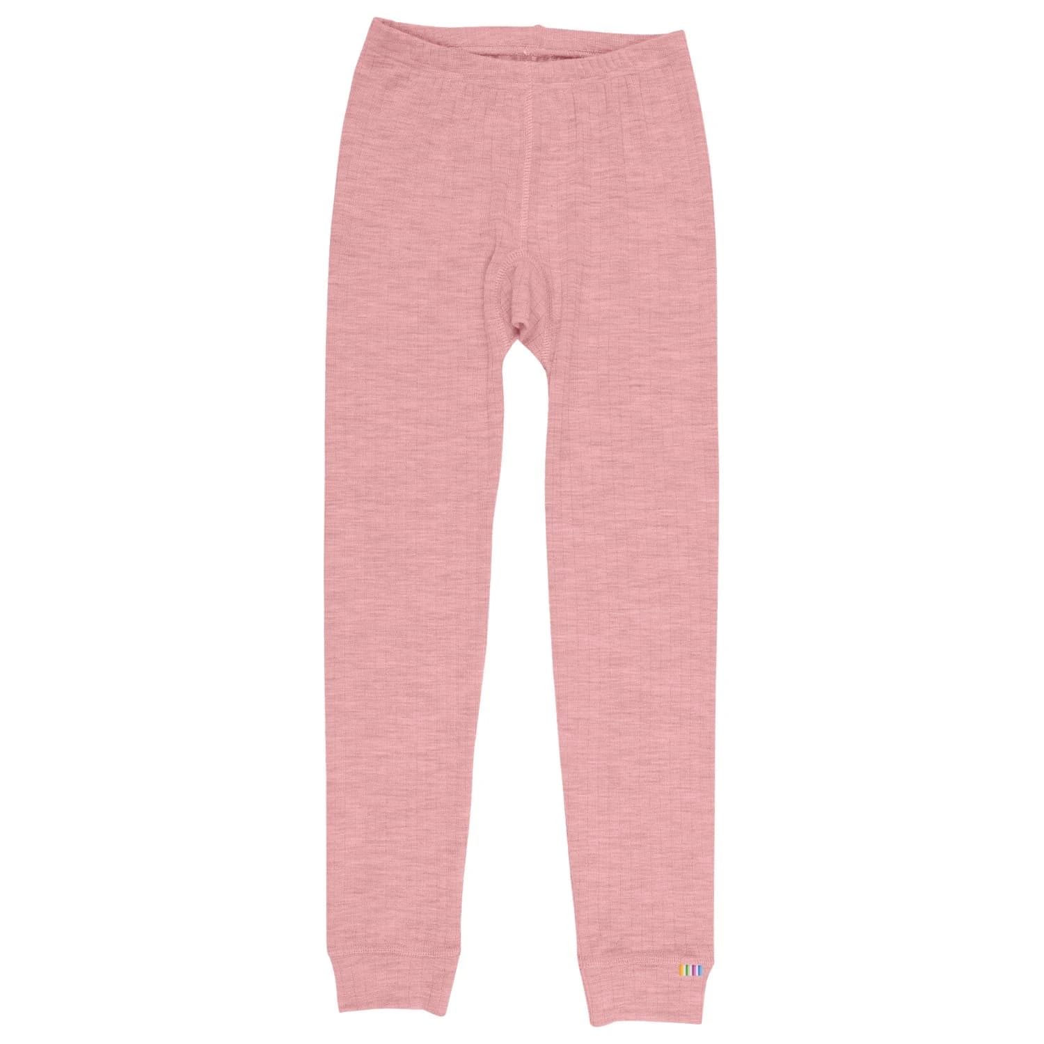 Детско мериносово термобельо Joha Kid's Leggings Colourfull Merino base layer - Old Rose