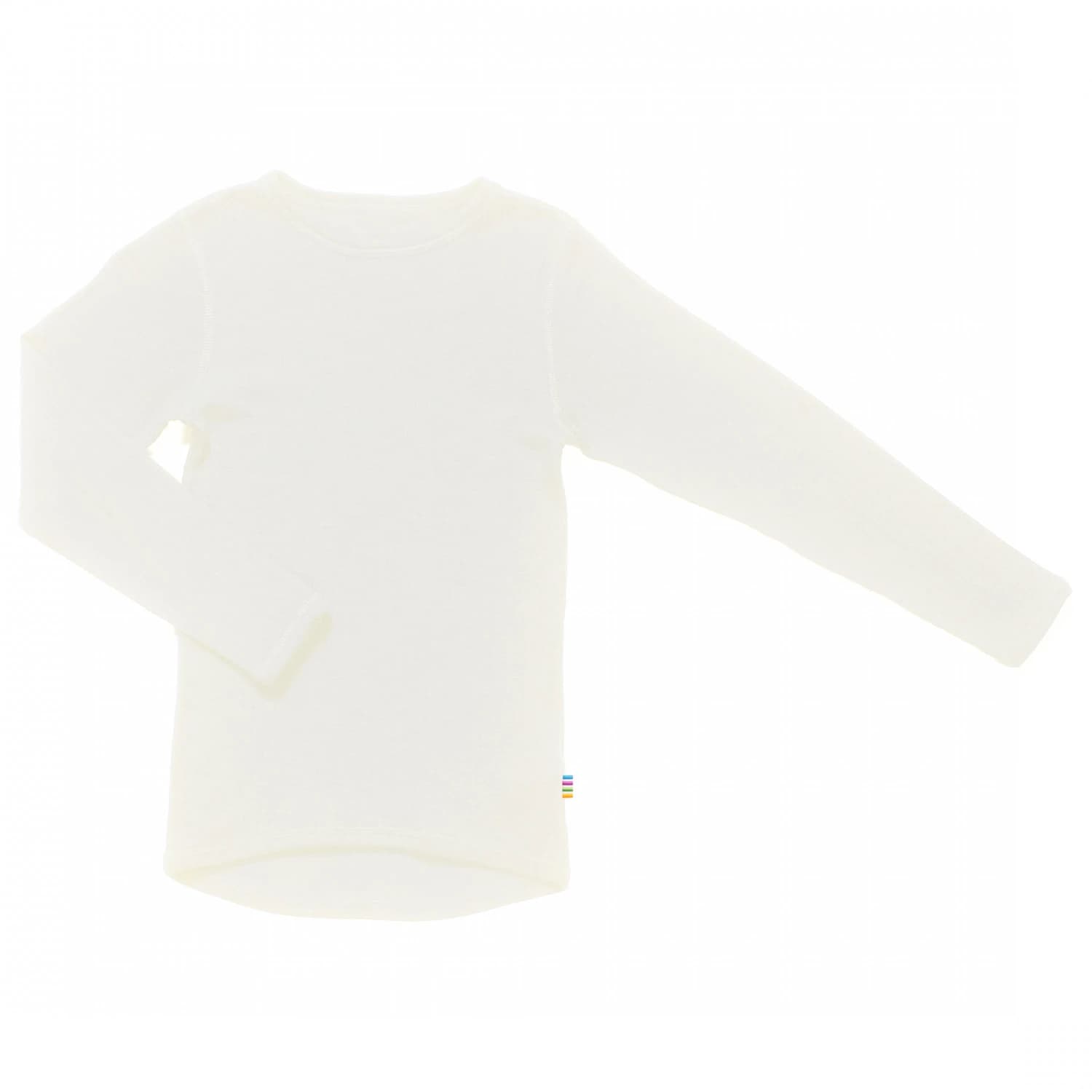 Детско мериносово термобельо Joha Kid's Shirt L/S Basic Merino base layer - Off White