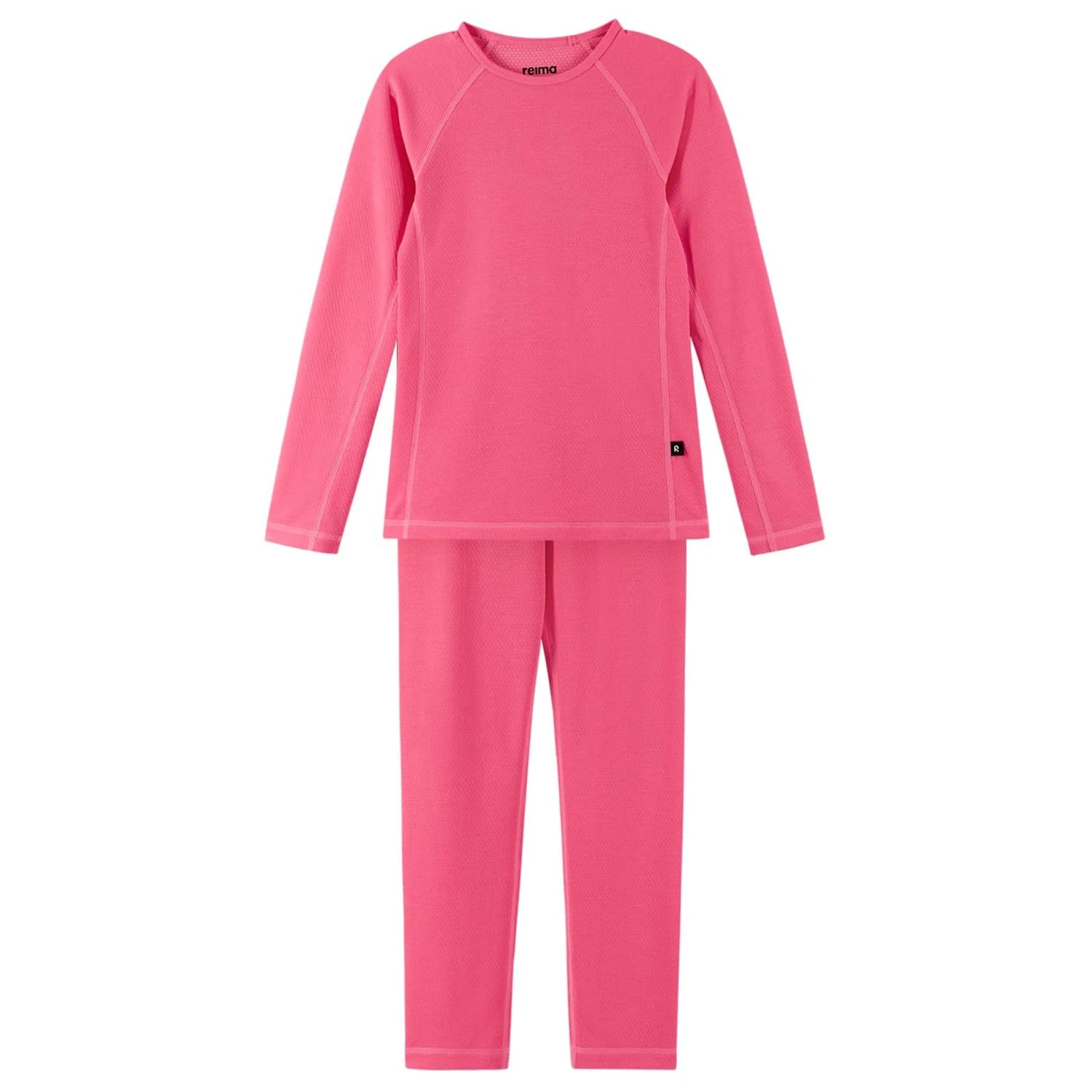 Детско синтетично термобельо Reima Kid's Lani Synthetic base layer - Soft Coral