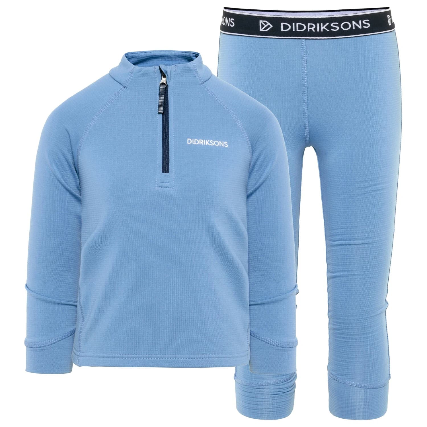 Детско ски бельо Didriksons Kid's Jadis Set 5 Ski underwear - Winter Blue