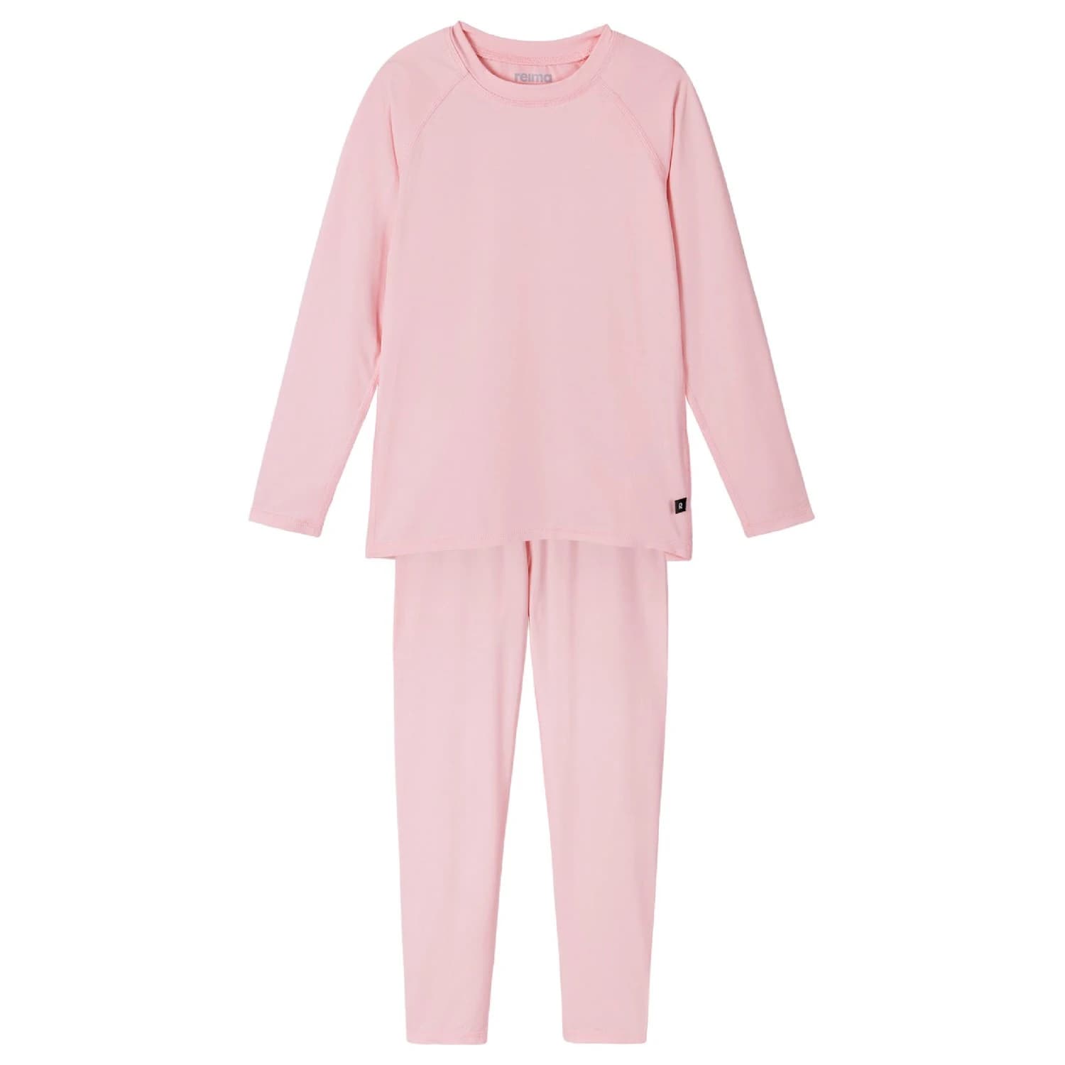 Детско синтетично термобельо Reima Kid's Sportti Synthetic base layer - Pale Rose