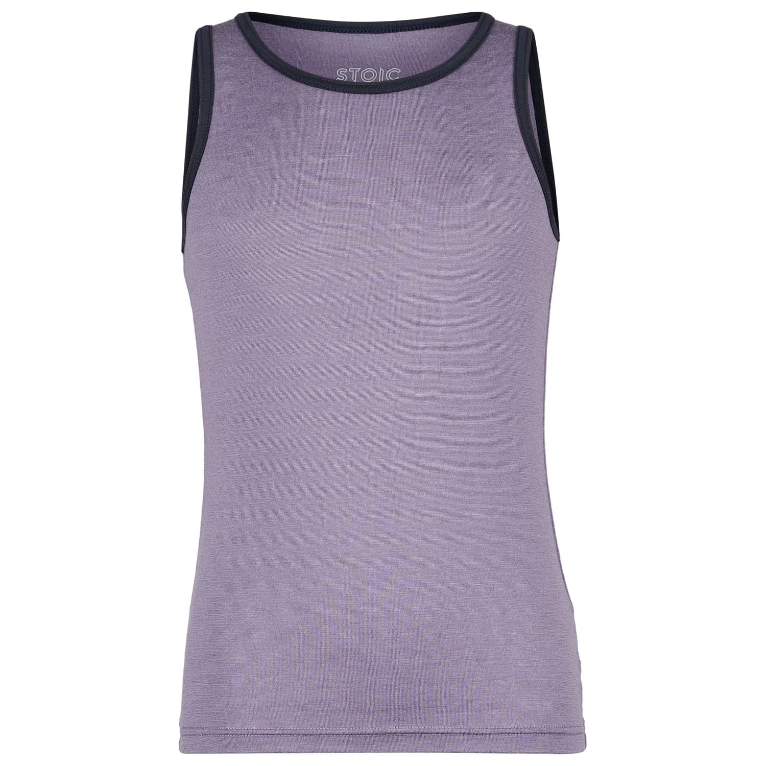 Детско мериносово термобельо Stoic Kid's Merino150 AlsenSt. Tank Merino base layer - Purple Ash / Night Blue