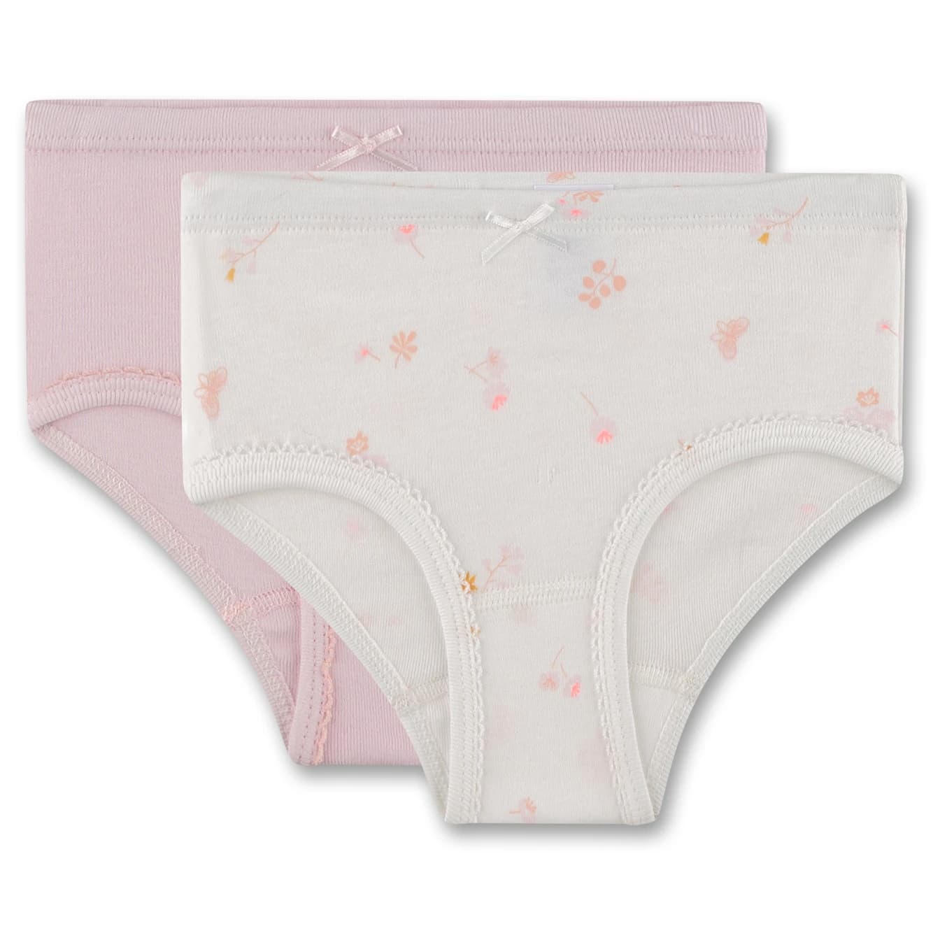 Детско бельо Sanetta Kid's DP Hipslip 336957+336958 Briefs - White Pebble