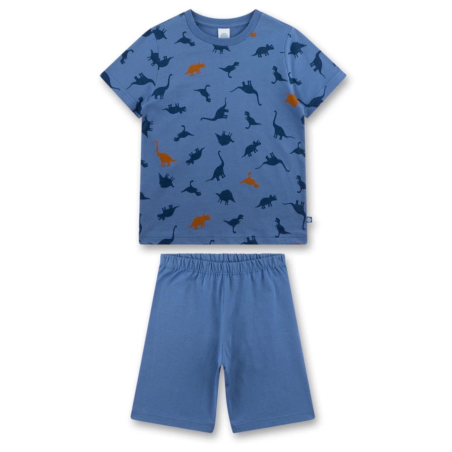 Детско ежедневно термо бельо Sanetta Kid's Pyjama Short AOP 233561 Pyjamas - Navy
