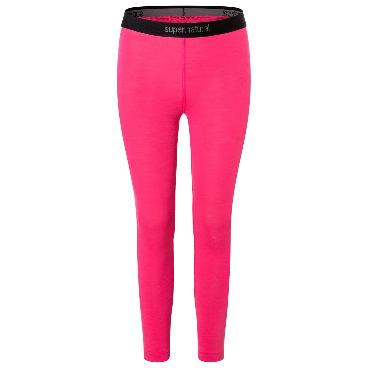 Детско мериносово термобельо super.natural Kid's Tundra175 Tights Merino base layer - Pinky Rose