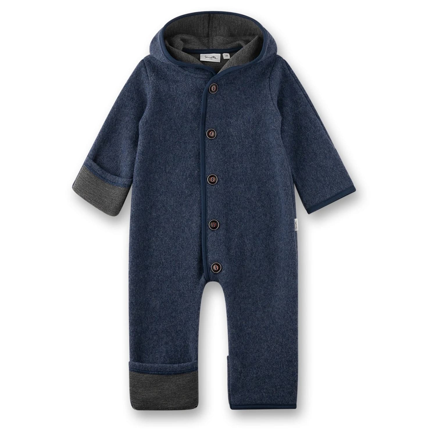 Детски цял костюм Sanetta Kid's Overall 12180 Body - Blue Night