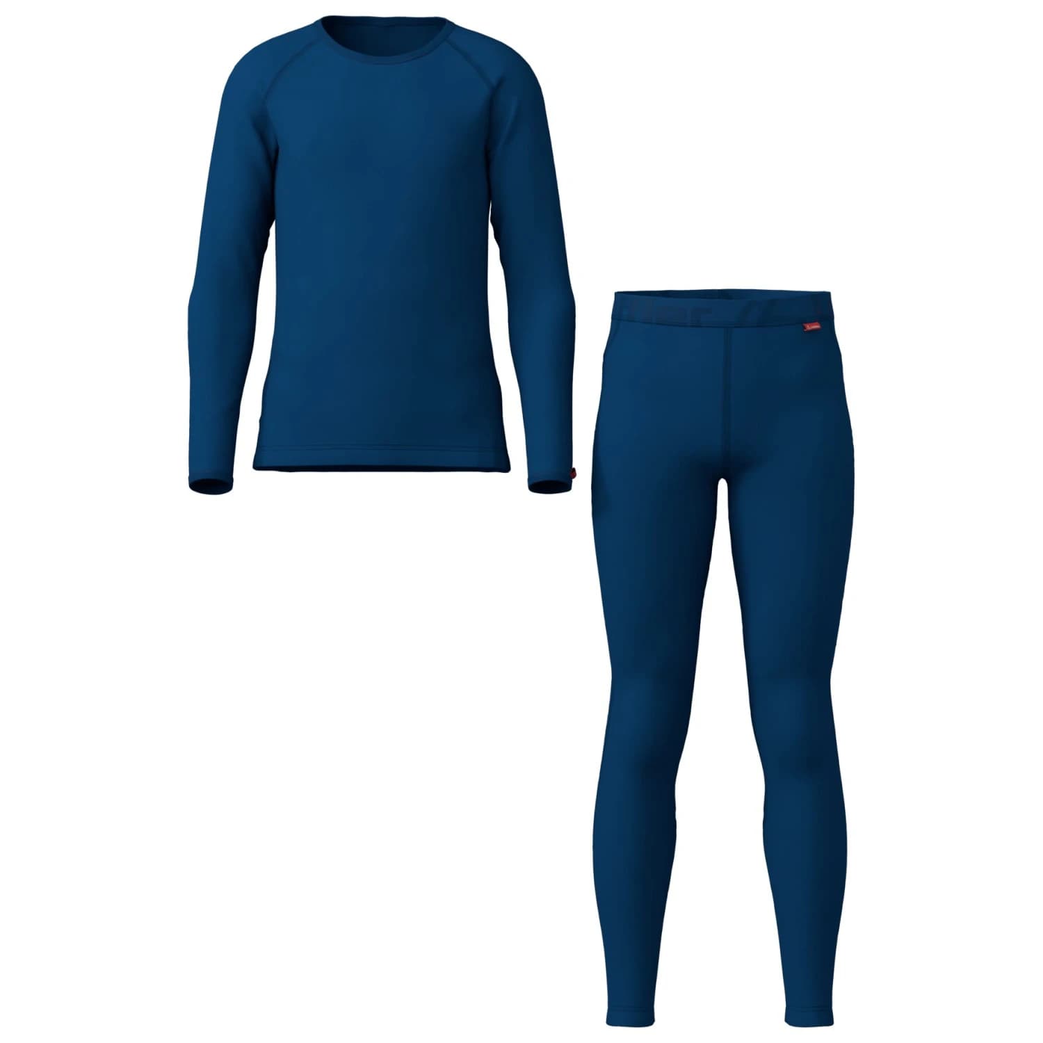 Детско синтетично термобельо Löffler Kid's Set Long Transtex Warm Synthetic base layer - Navy