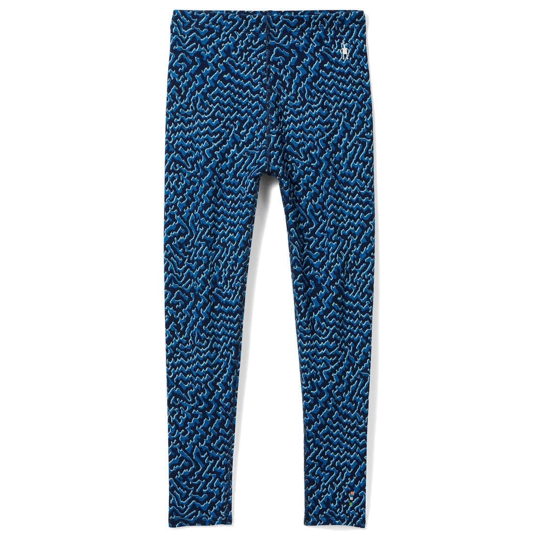 Детско мериносово термобельо Smartwool Kid's Classic Thermal Merino BL Bottom Boxed Merino base layer - Nival Blue Retro Line