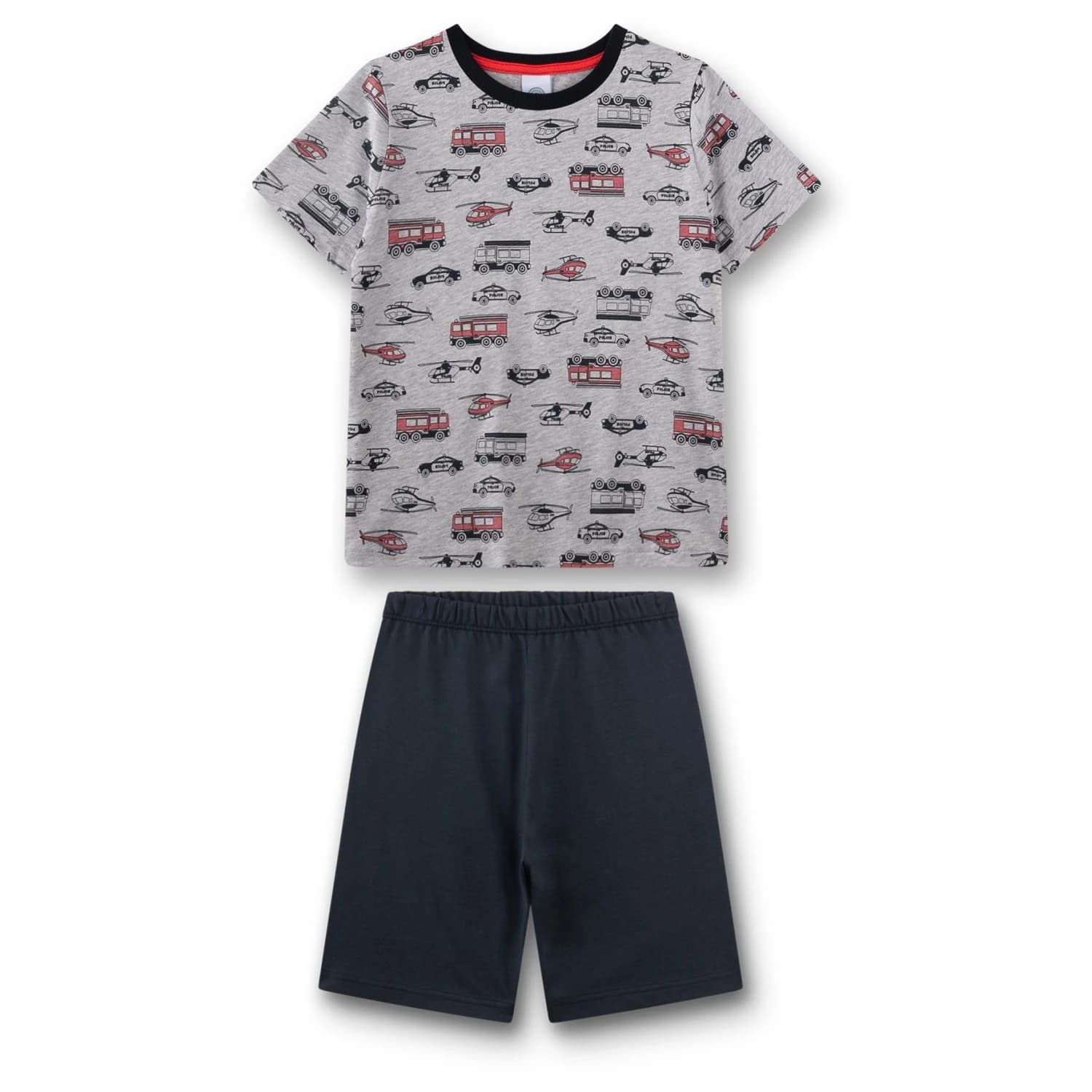 Детско ежедневно термо бельо Sanetta Kid's Pyjama 1/2 233739 Everyday base layer - Bright Grey Melange