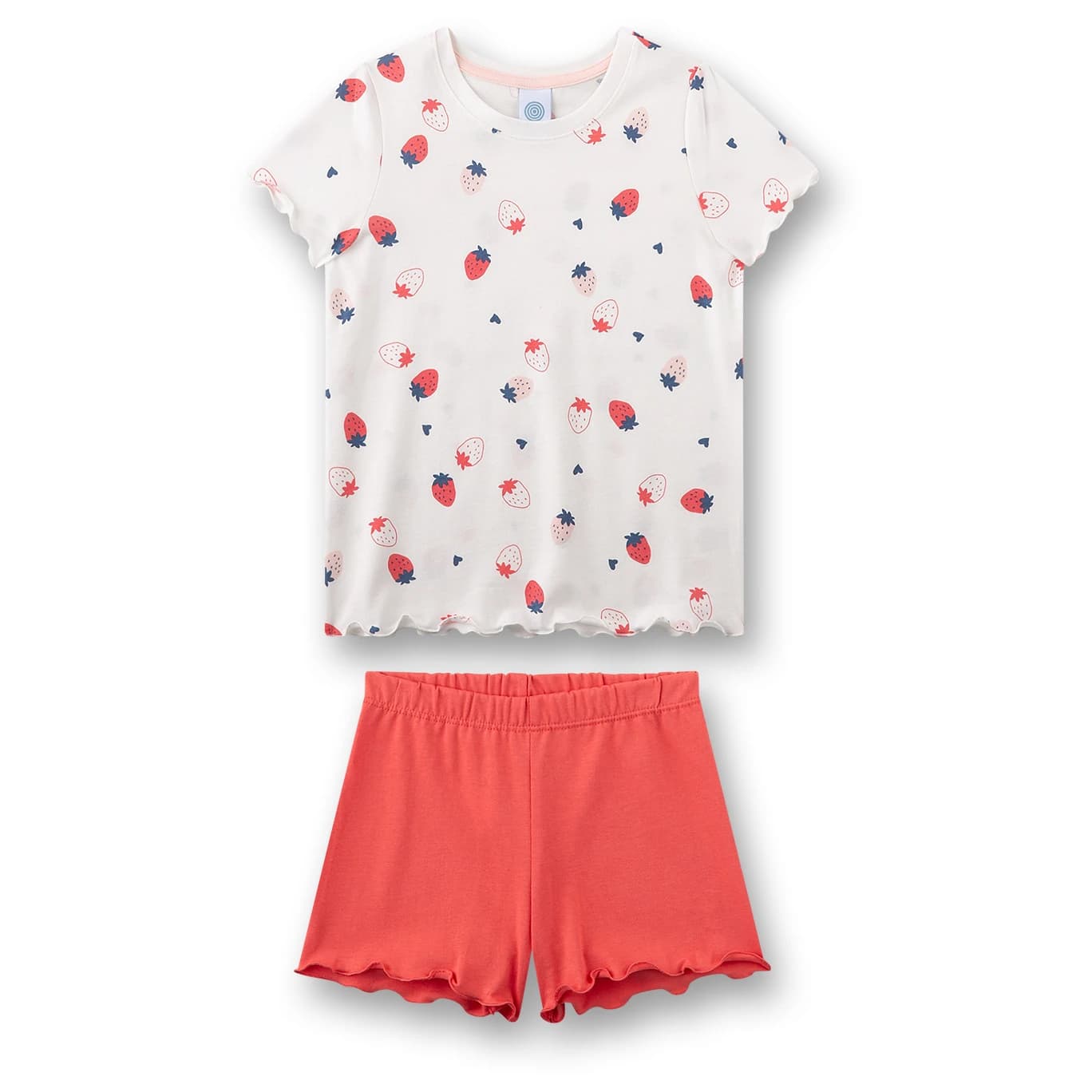 Детско ежедневно термо бельо Sanetta Kid's Pyjama 1/2 233762 Everyday base layer - White Pebble