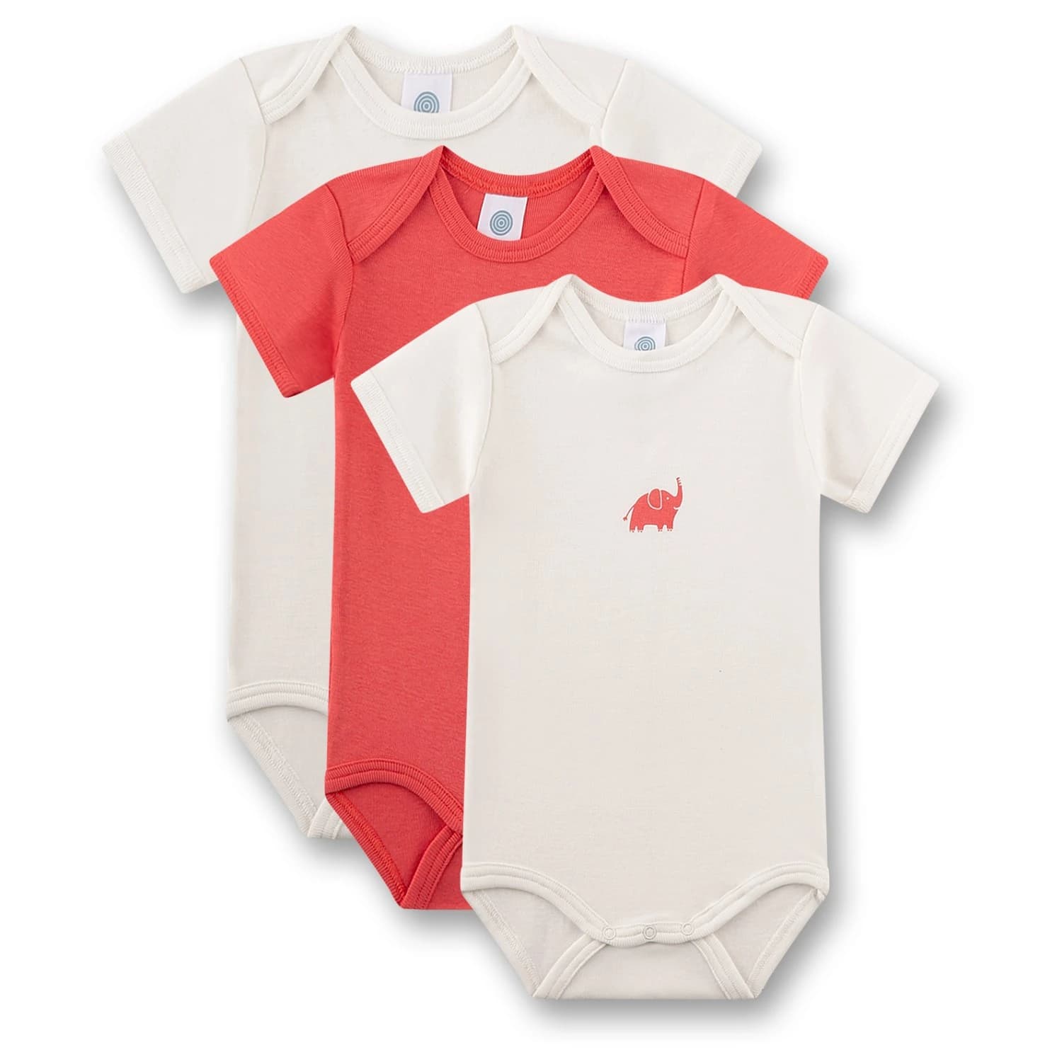Детско ежедневно термо бельо Sanetta Kid's Set Body 325029 3-Pack Everyday base layer - White Pebble