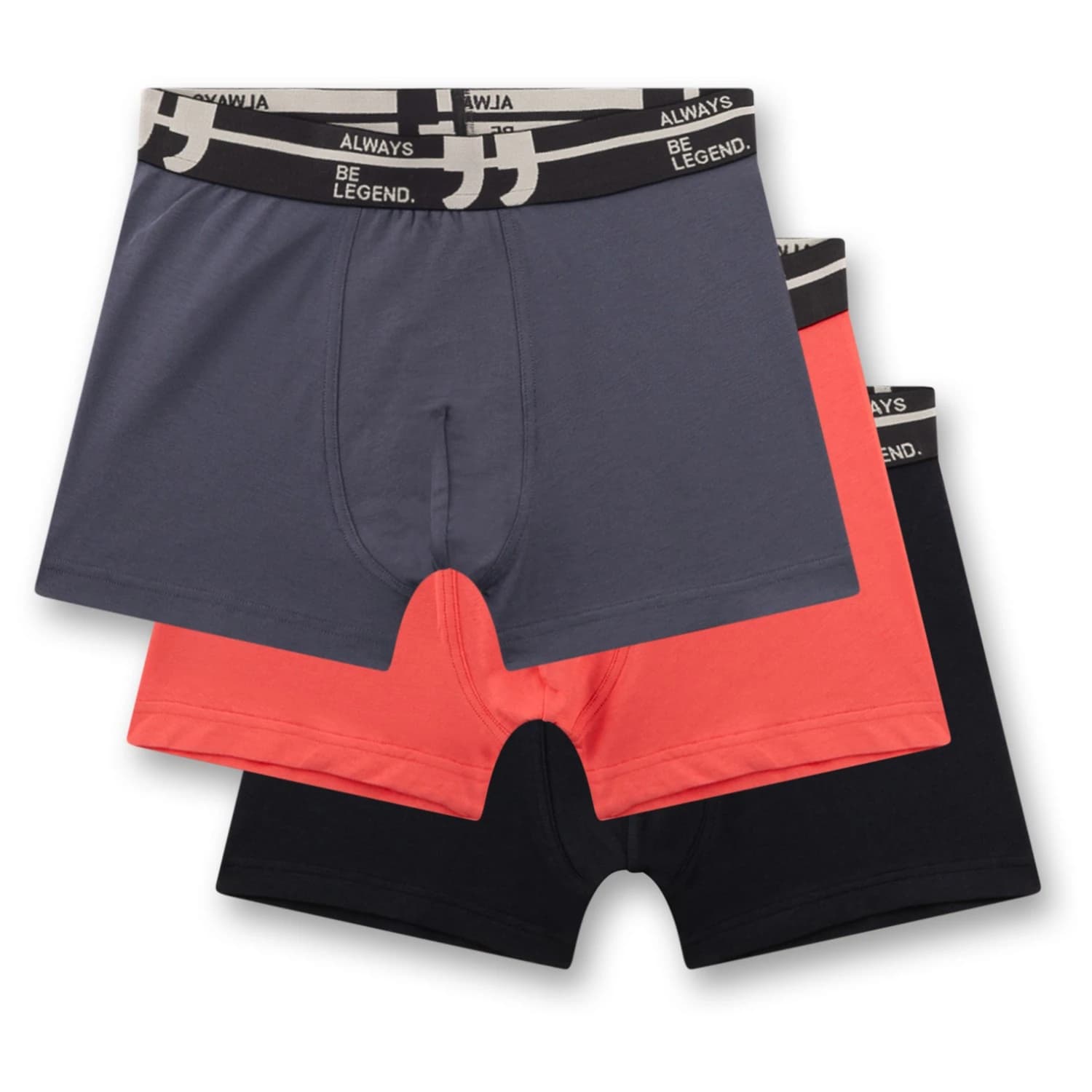 Детско бельо Sanetta Kid's Set Shorts 349396 3-Pack Briefs - Grisaille