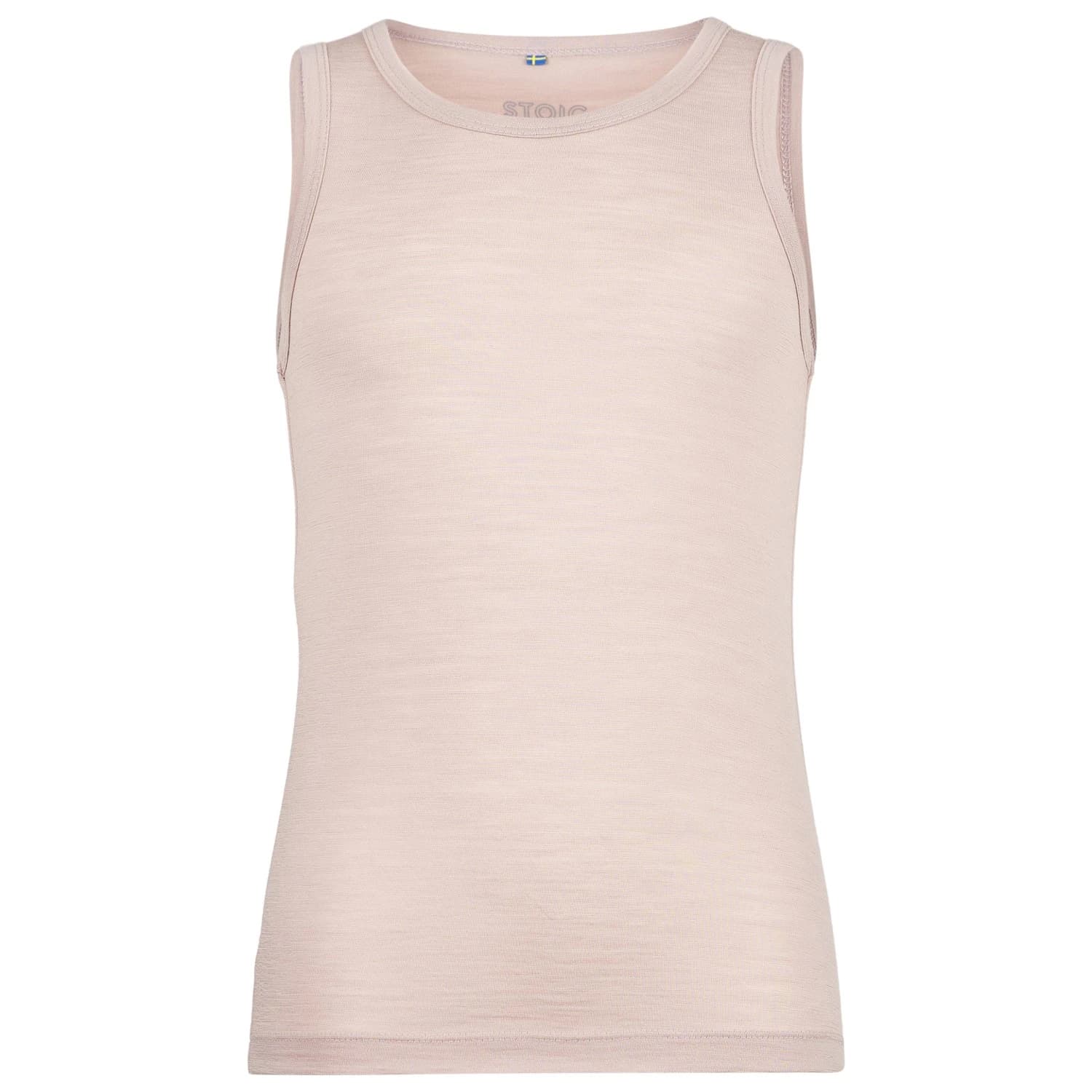 Детско мериносово термобельо Stoic Kid's Merino135 AnebySt. Tank Merino base layer - Sand Rose