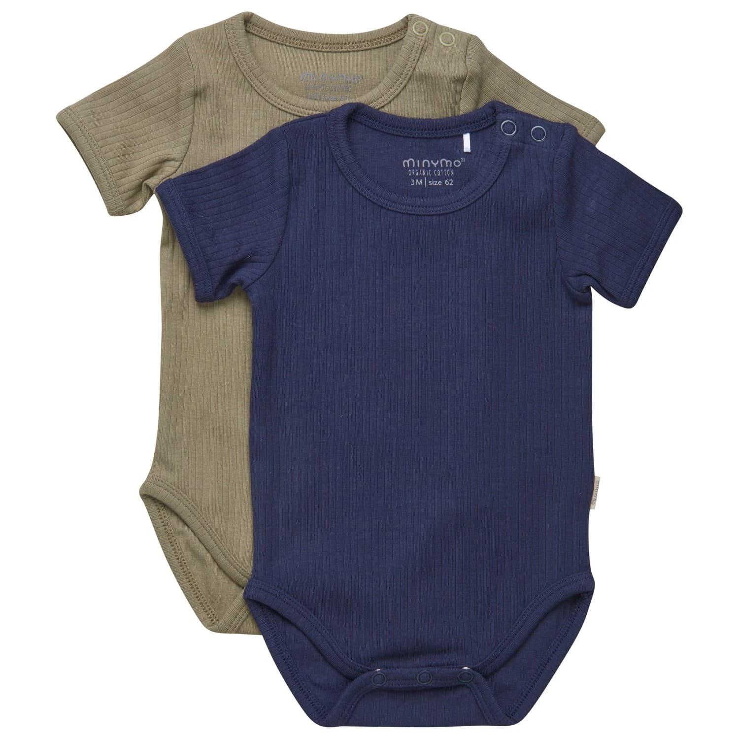 Детско ежедневно термо бельо Minymo Kid's Body S/S (2-Pack) Everyday base layer - Dark Navy