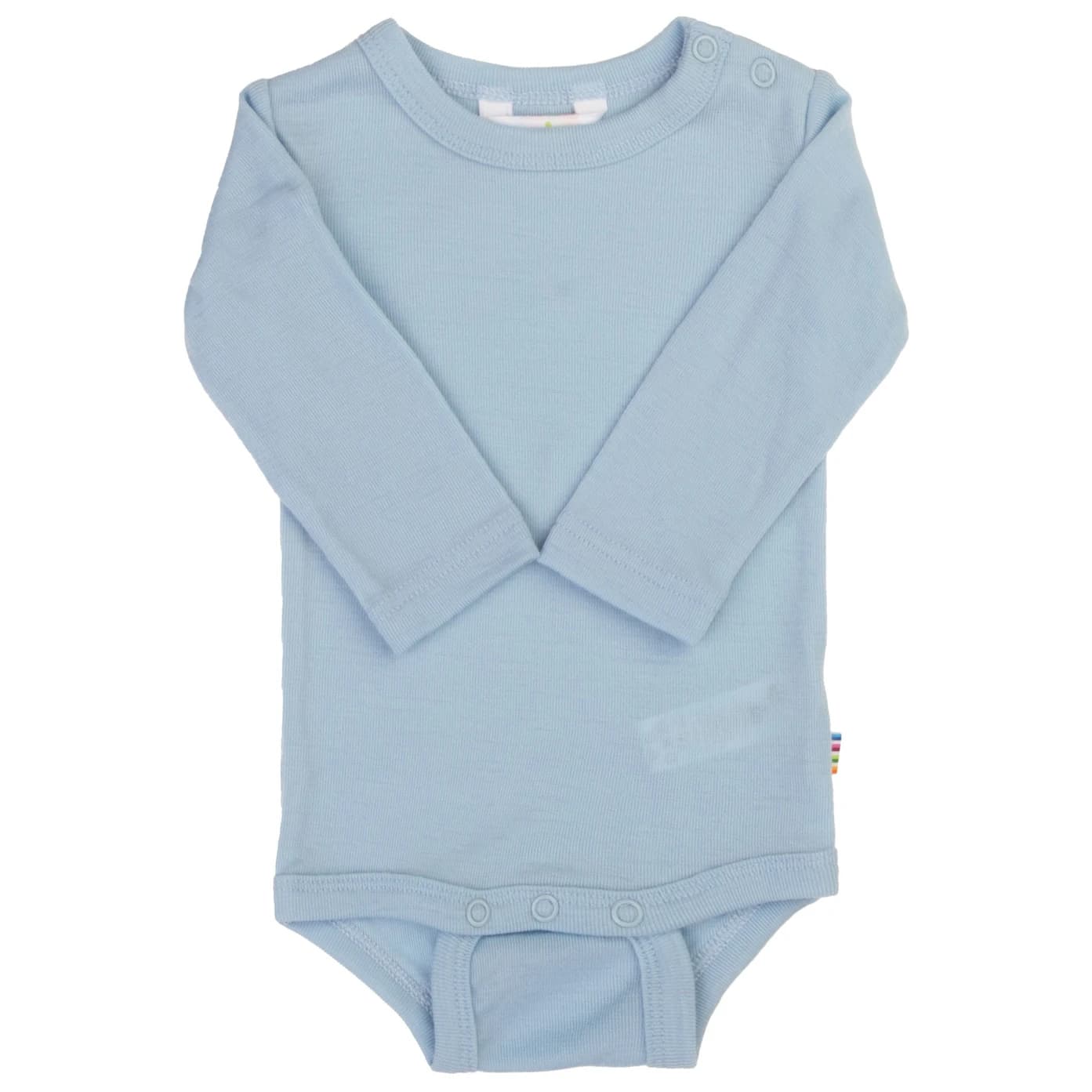 Детско мериносово термобельо Joha Kid's Body with Long Sleeves Merino base layer - Blue
