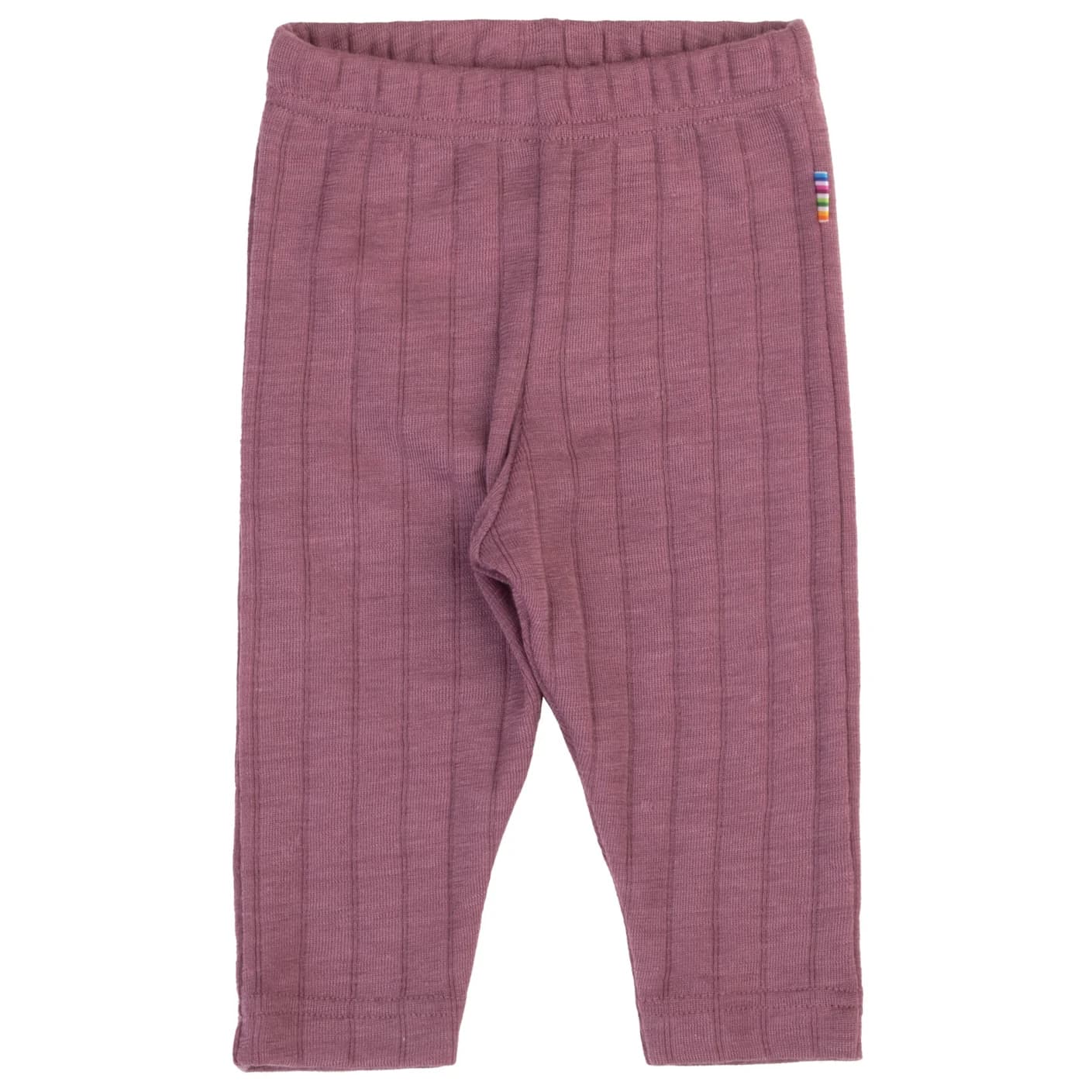 Детско мериносово термобельо Joha Small Kid's Leggings Stripes Merino base layer - Heather