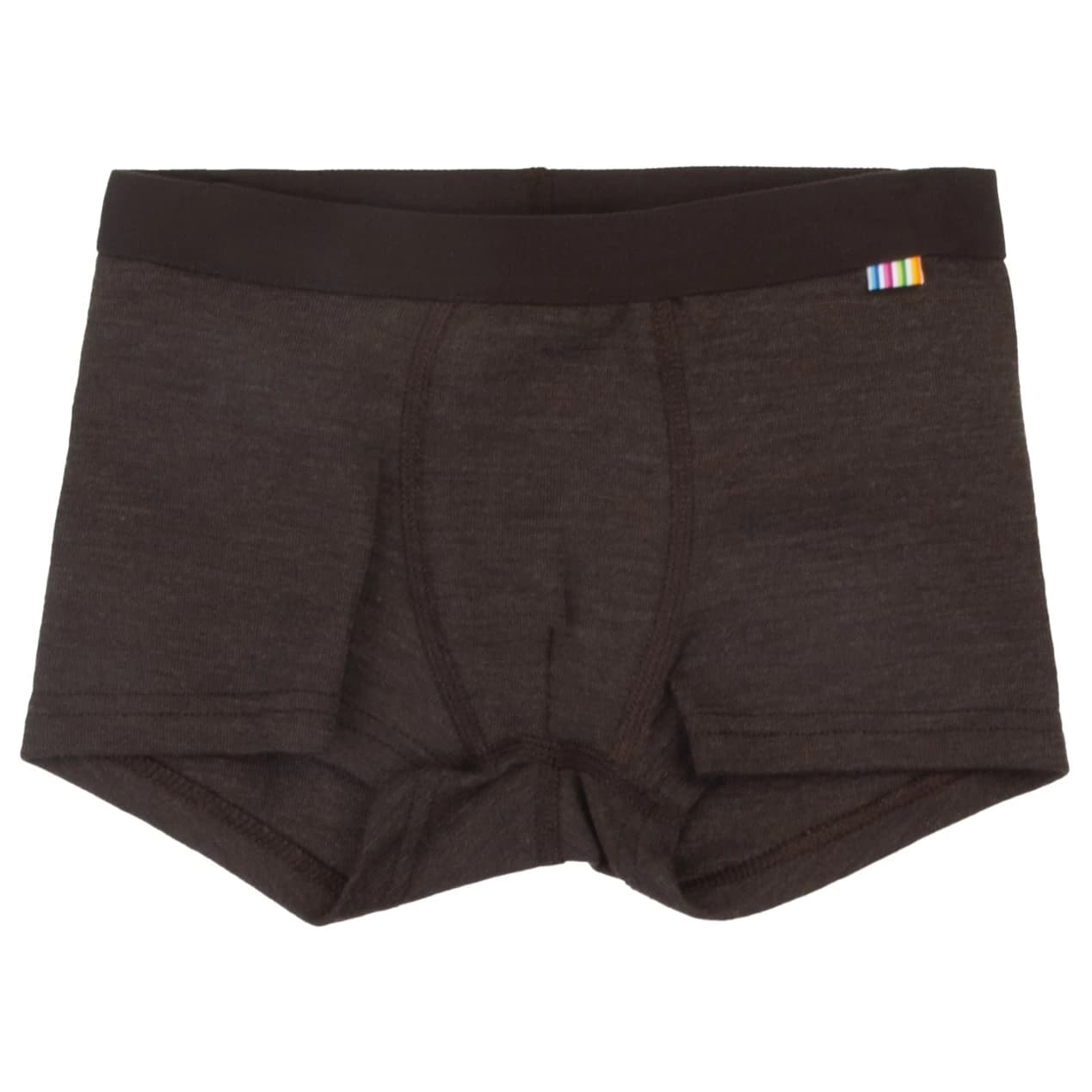 Детско мериносово термобельо Joha Kid's Boxershorts Merino base layer - Dark Brown
