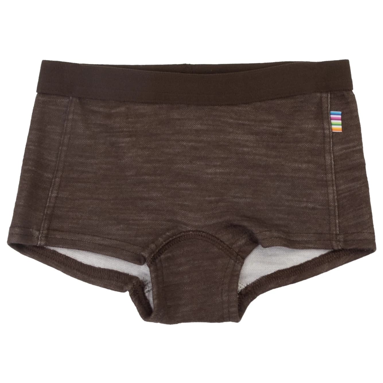Детско мериносово термобельо Joha Kid's Hipster Merino base layer - Dark Brown