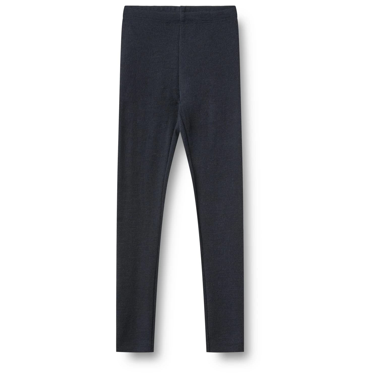 Детско мериносово термобельо WHEAT Kid's Wool Leggings Agi Merino base layer - Navy