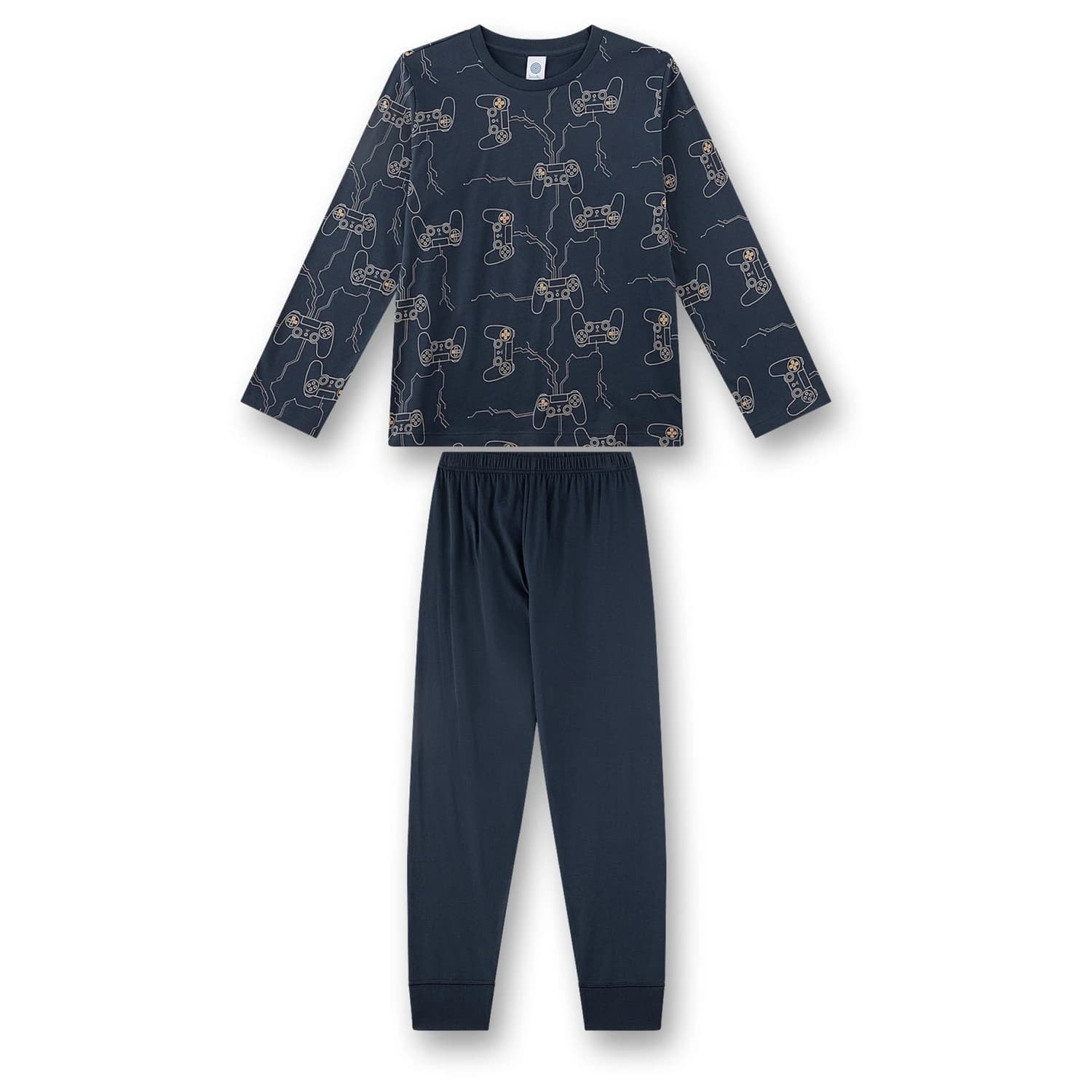 Ежедневно термо бельо Sanetta Boy's Pyjama 1/1 Everyday base layer - Deep Blue