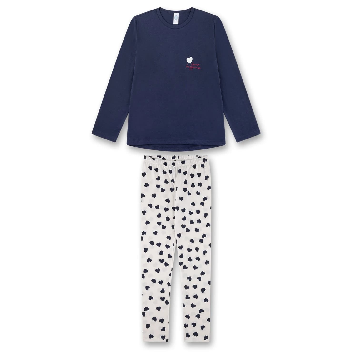Ежедневно термо бельо Sanetta Girl's Pyjama 1/1 Set 245858 Everyday base layer - Nordic Blue