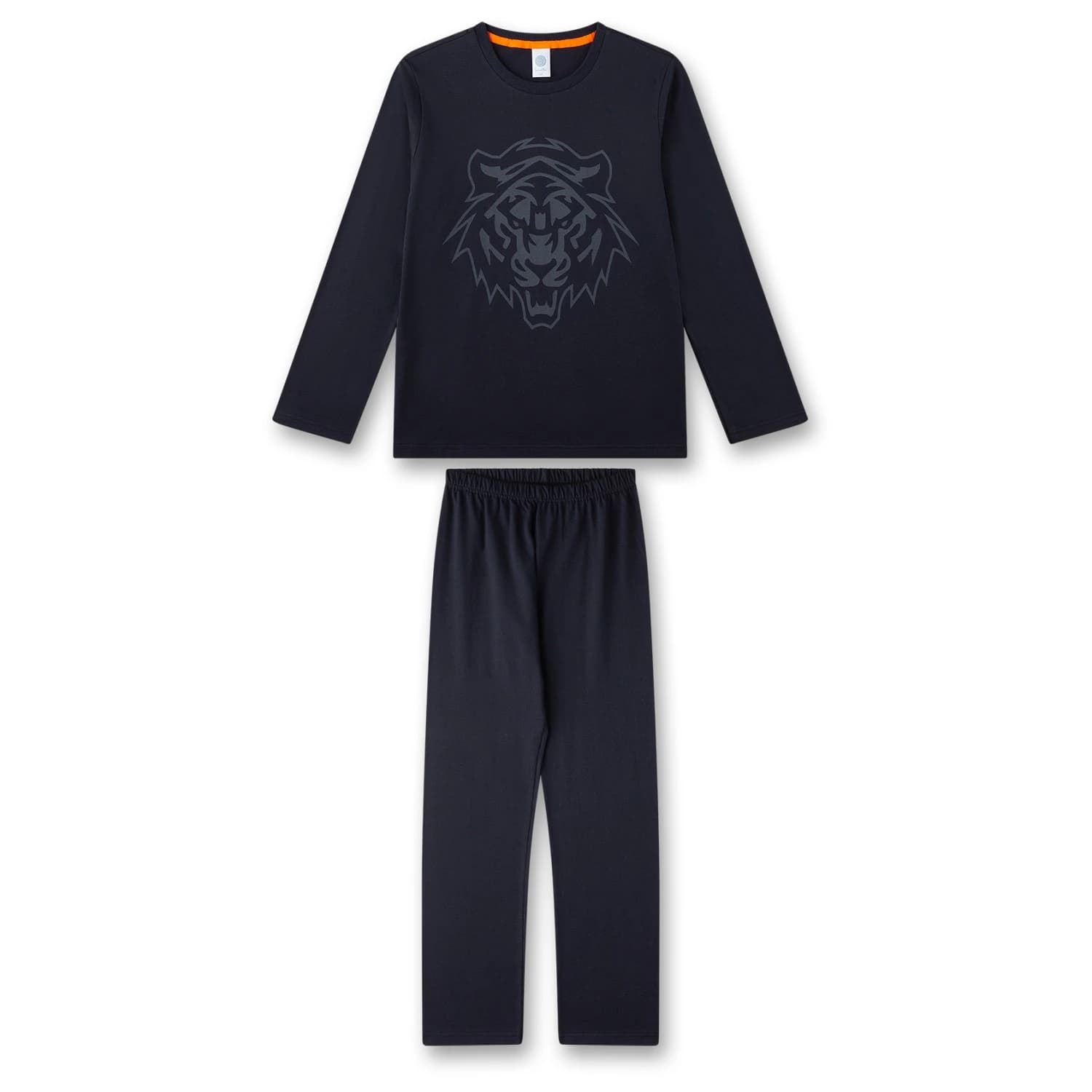 Детско ежедневно термо бельо Sanetta Kid's Pyjama Long Everyday base layer - Dark Navy