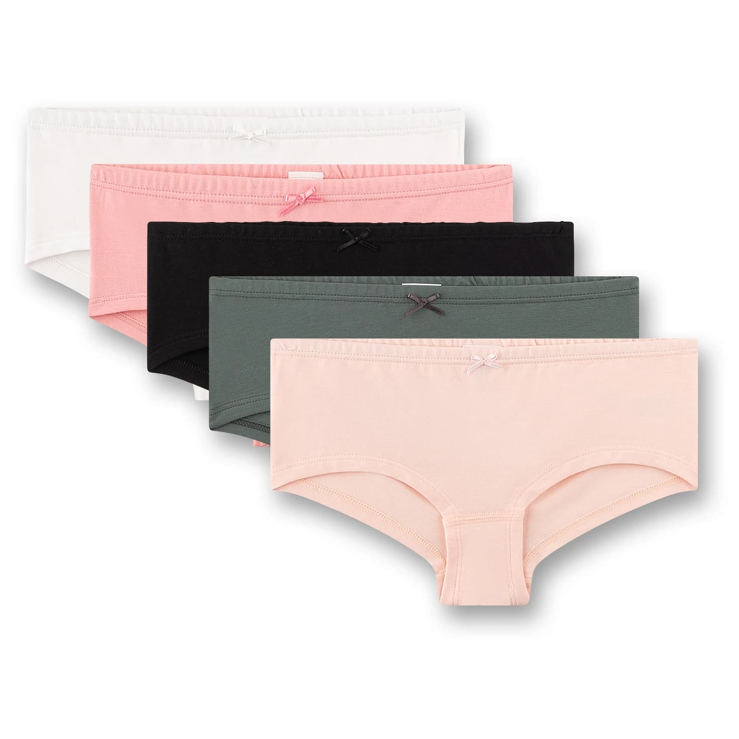 Детско бельо Sanetta Kid's Set Cutbrief 5-Pack Briefs - Chintz Rose