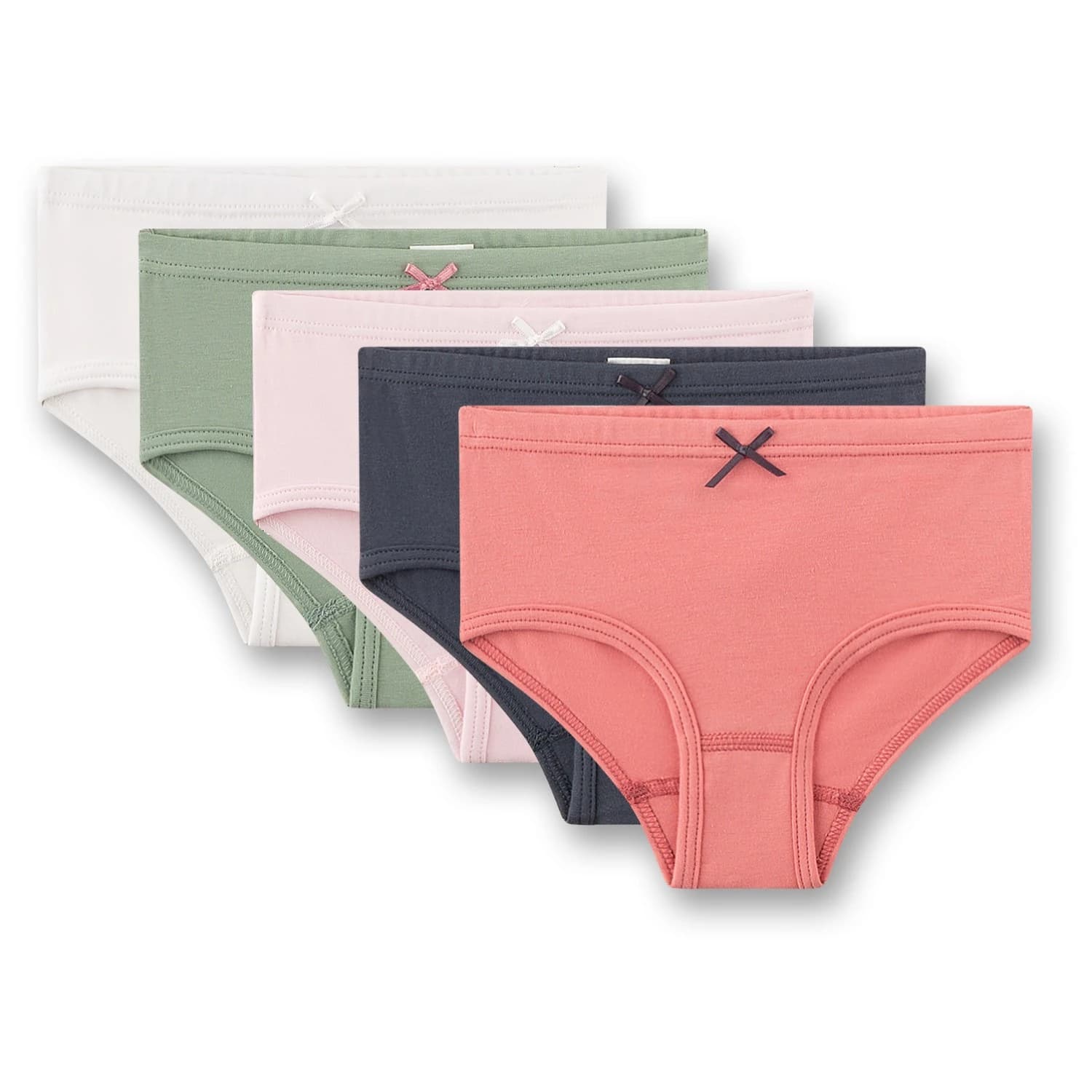 Детско бельо Sanetta Kid's Set Hipslip 5-Pack Briefs - Mauve Glow