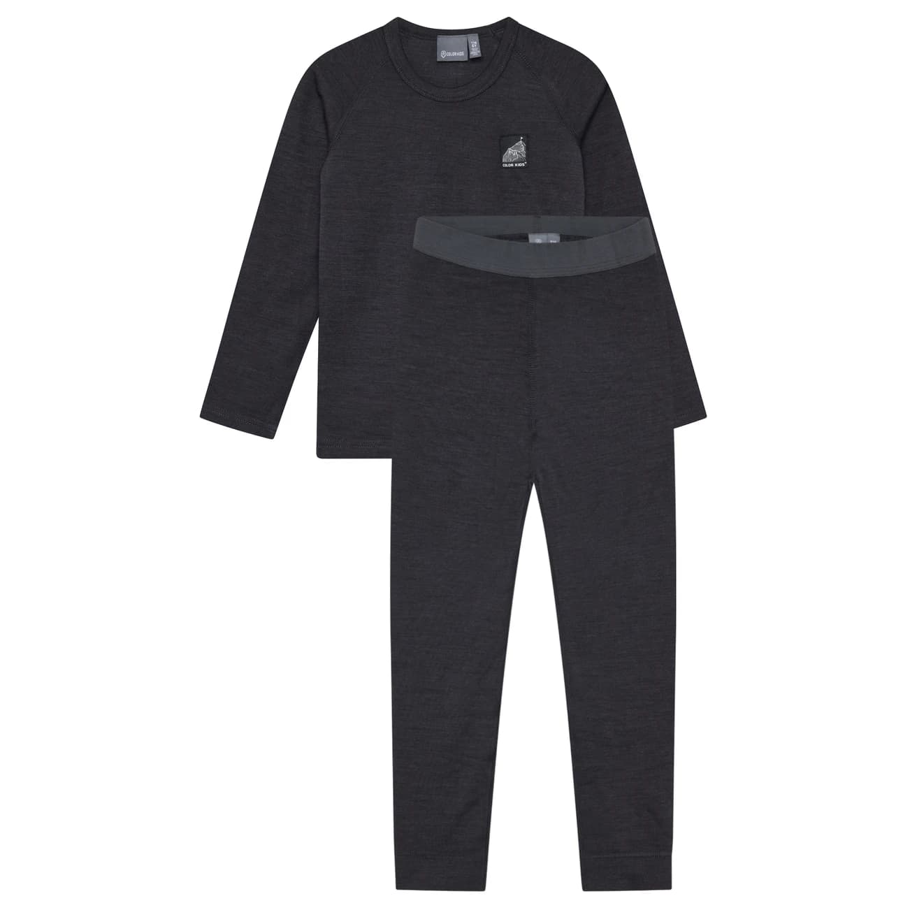 Детско мериносово термобельо Color Kids Kid's Ski Underwear with Wool Merino base layer - Phantom