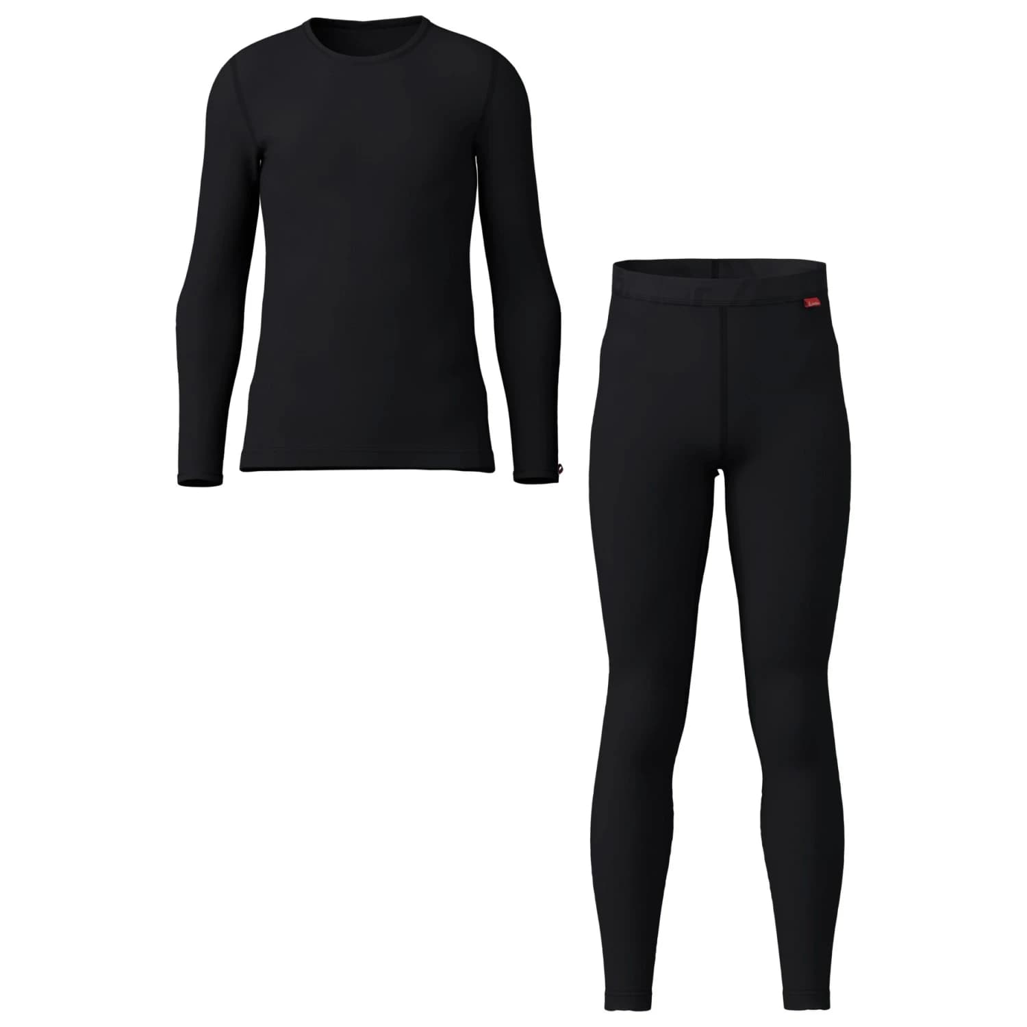 Детско синтетично термобельо Löffler Kid's Set Long Transtex Light 100 Synthetic base layer - Black