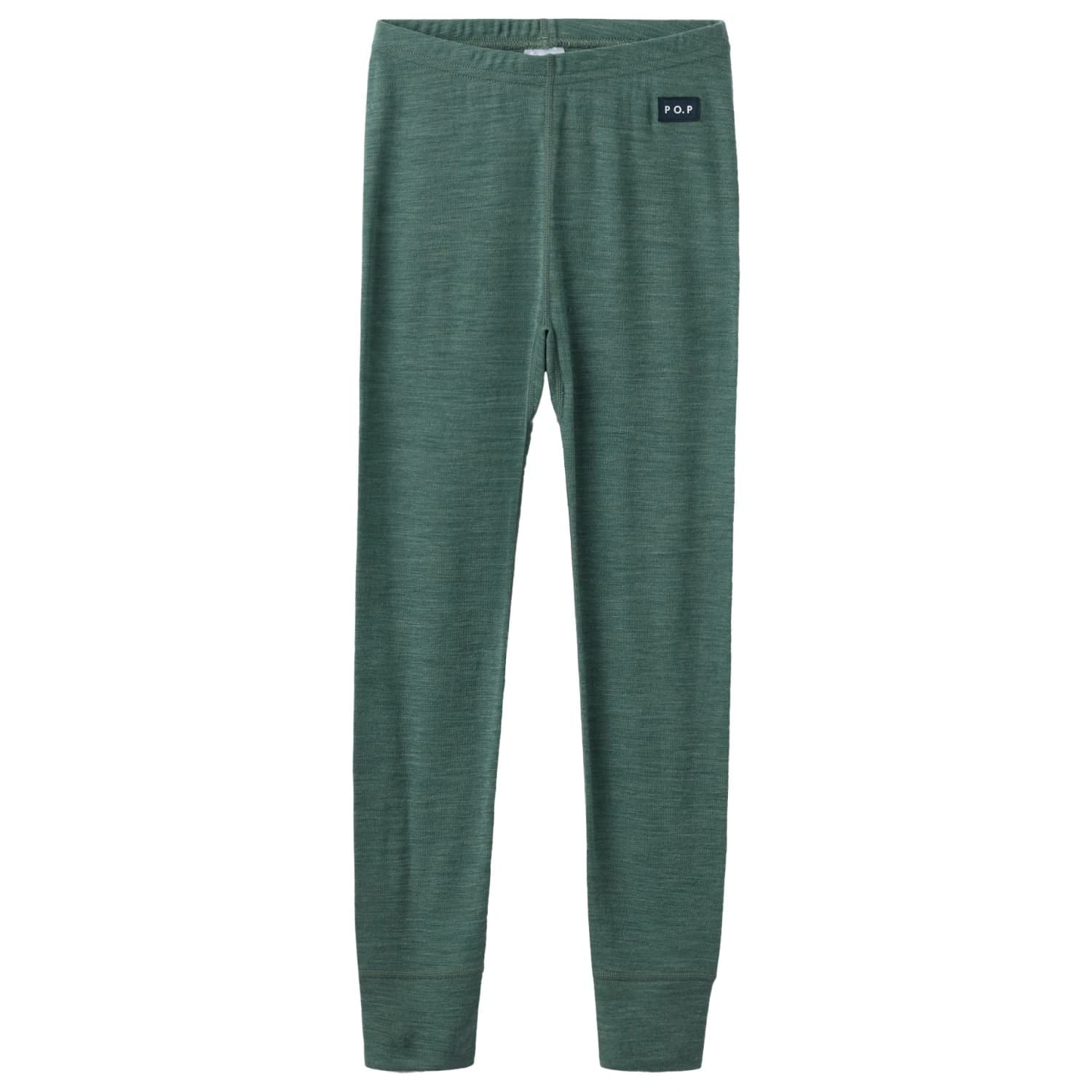 Детски лонг Джон PO.P Kid's Wool Longjohn Long john - Dark Forest Melange