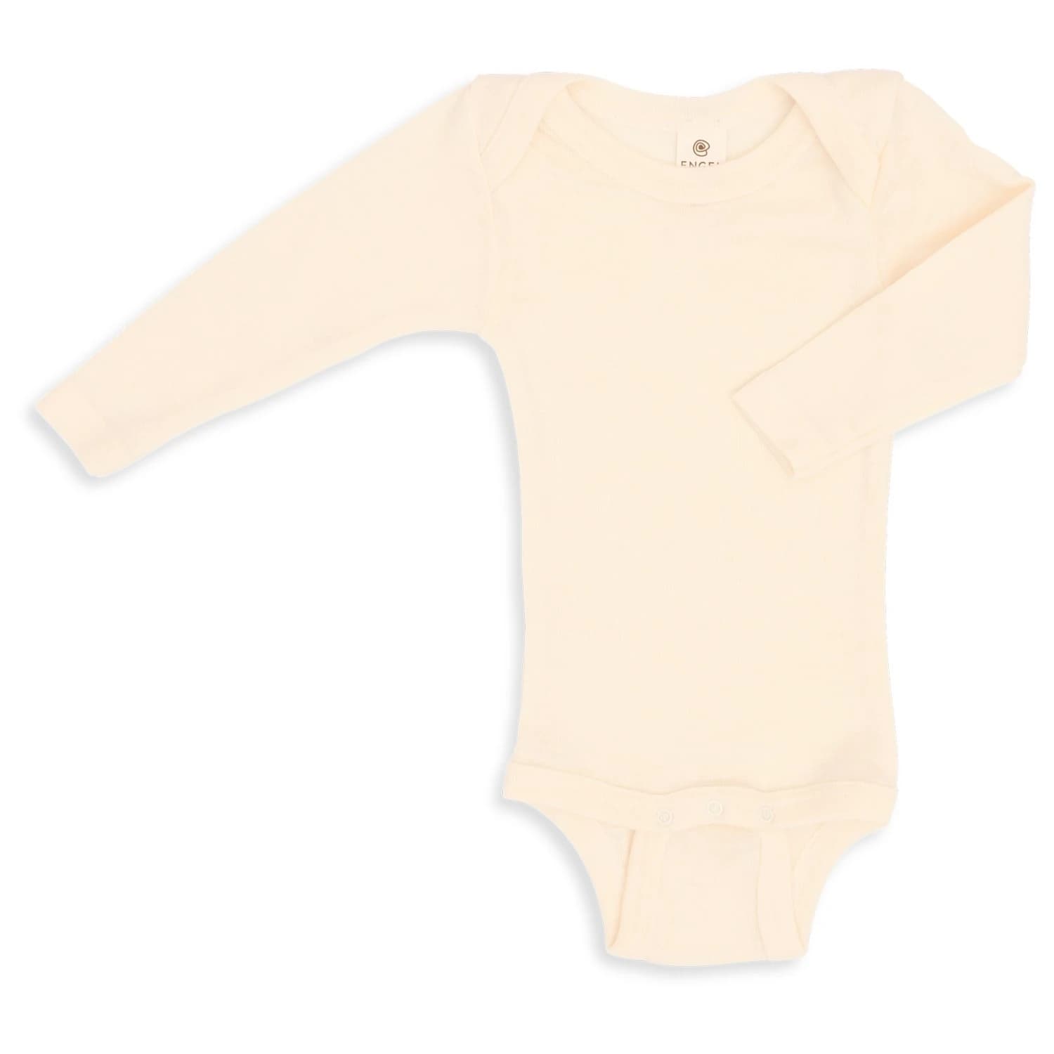 Мериносово термобельо Engel Baby Body L/S Merino base layer - Natur