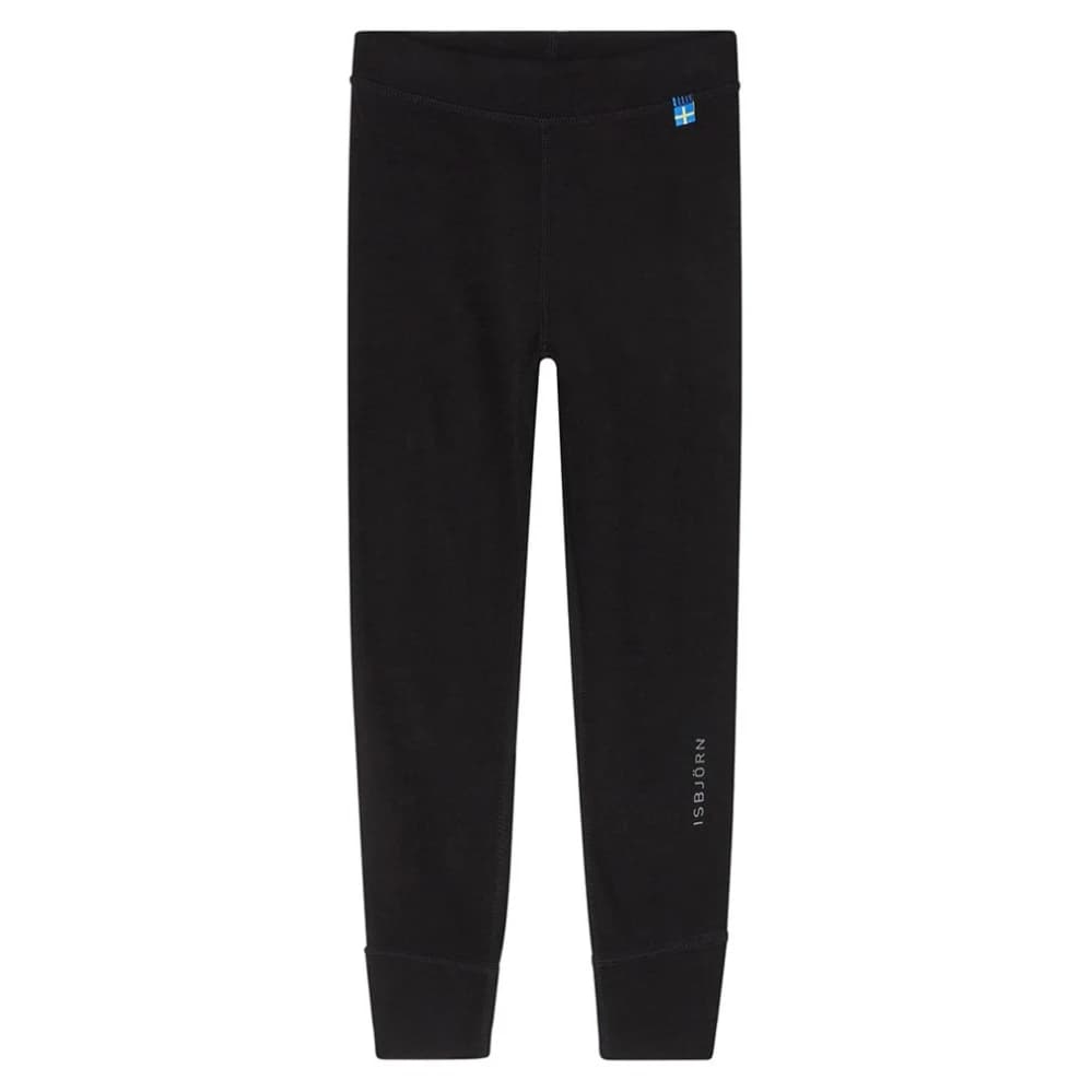 Детско мериносово термобельо Isbjörn Kid's Husky Longjohn Baselayer Merino base layer - Black