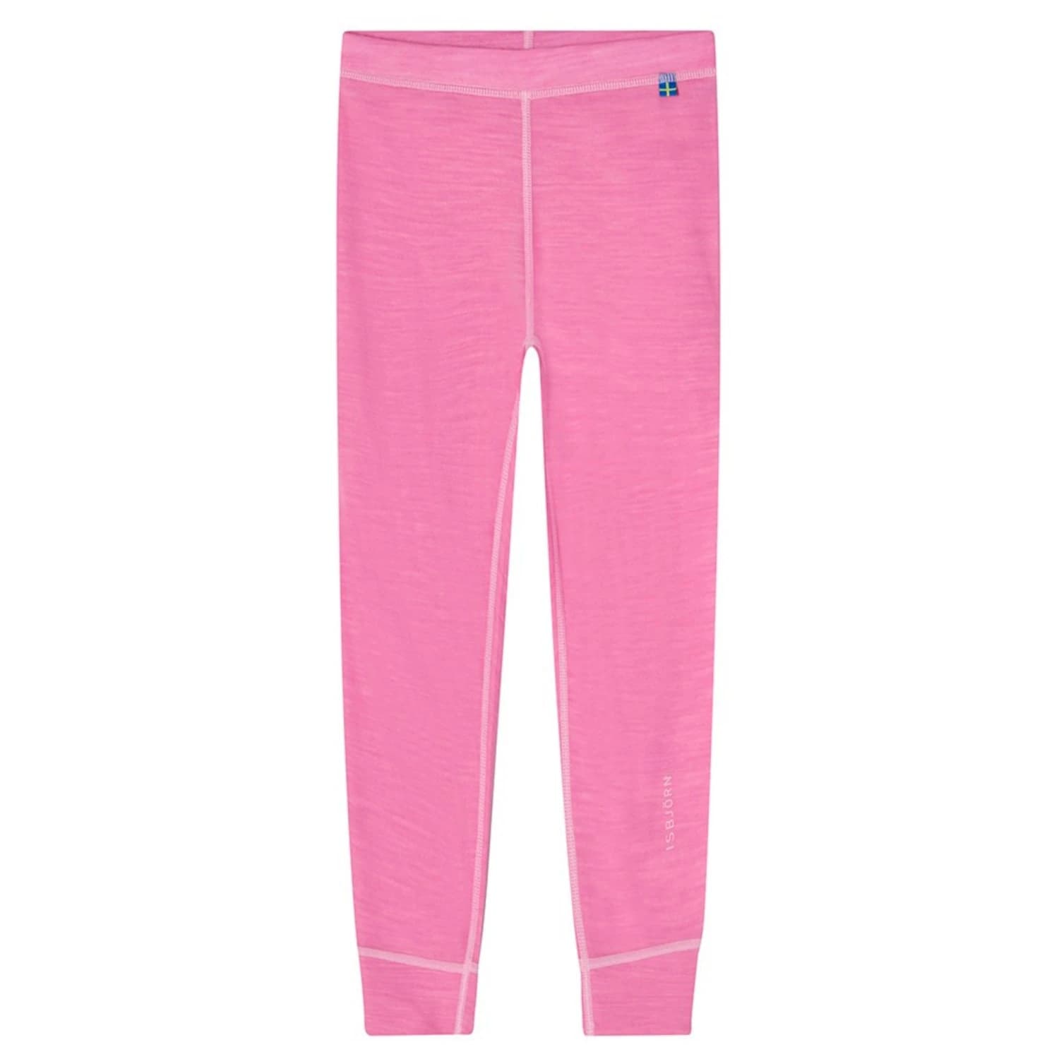 Детско мериносово термобельо Isbjörn Kid's Husky Longjohn Baselayer Merino base layer - Frostpink