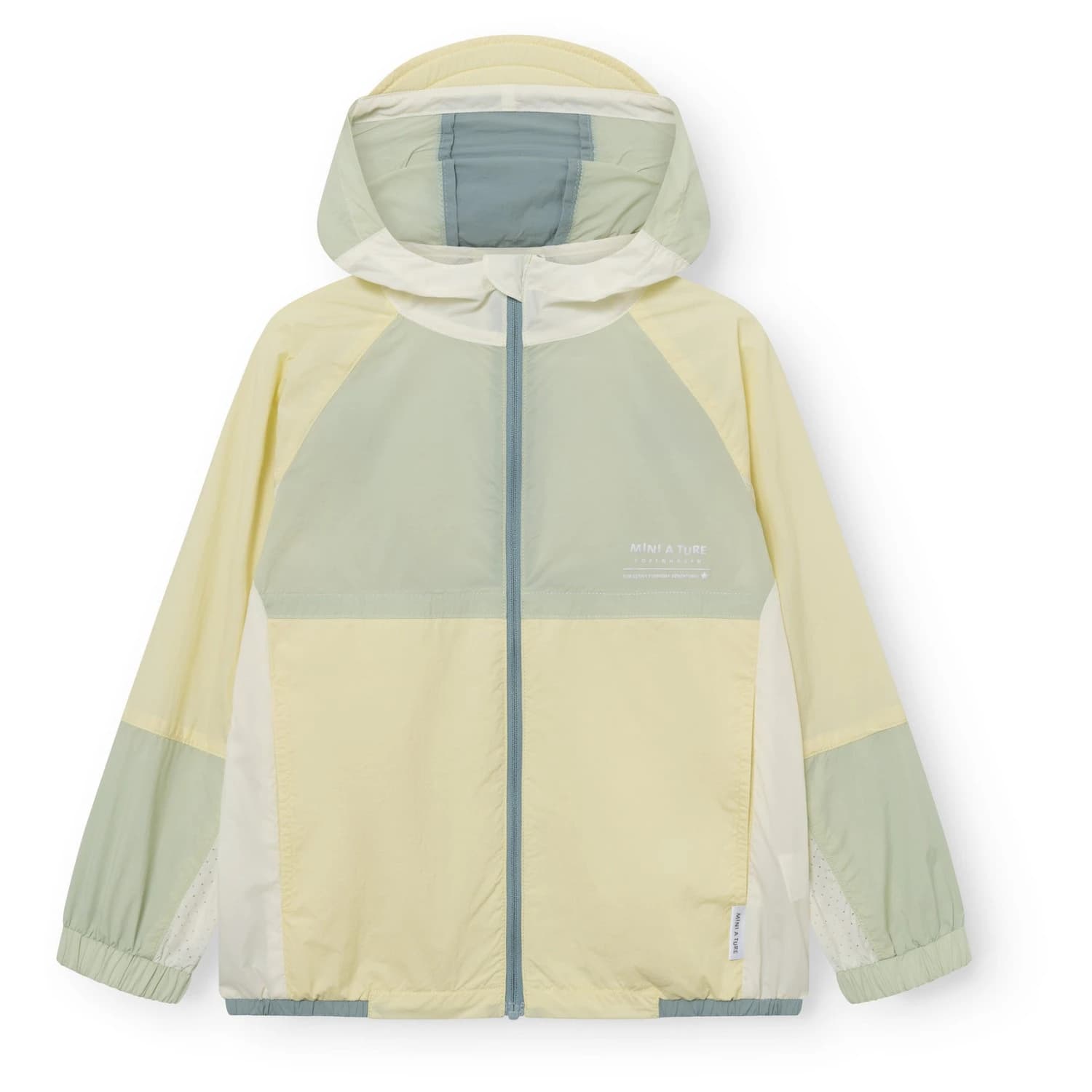 Детско ветрозащитно яке Mini A Ture Kid's Matmulti Color UV Jacket Casual jacket - Wheat Yellow Col. B.