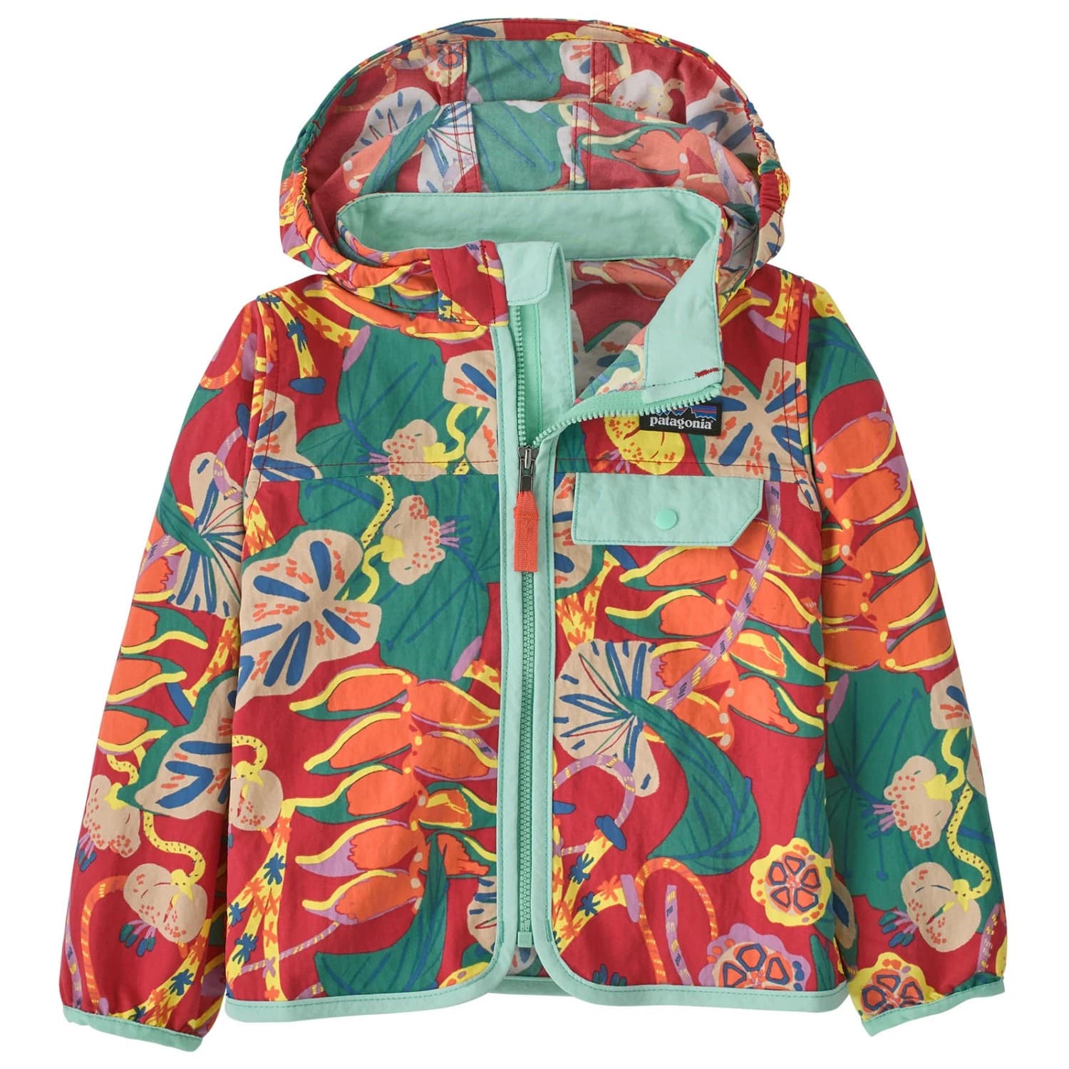 Ветрозащитно яке Patagonia Baby's Baggies Jacket Windproof jacket - Tropiclimb: Hot Ember