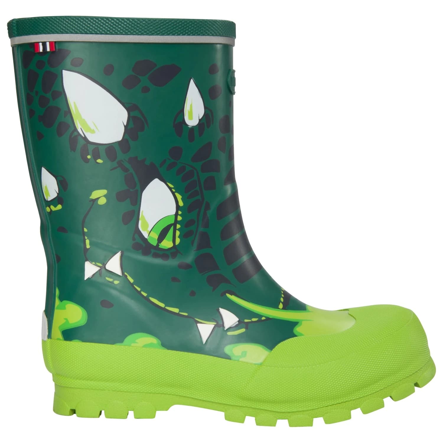 Детски гумени ботуши Viking Kid's Jolly Print Wellington boots - Bottlegreen / Multi