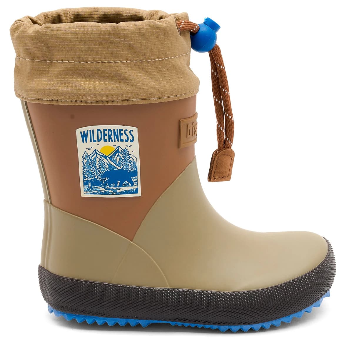 Детски гумени ботуши Bisgaard Kid's Thermo Wellington boots - Khaki