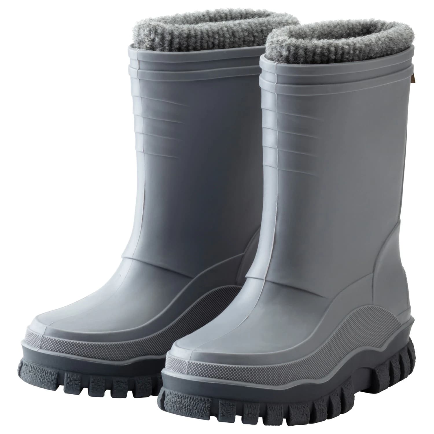 Детски гумени ботуши Sterntaler Kid's Rubber Boots with Liner Wellington boots - Mittelgrau
