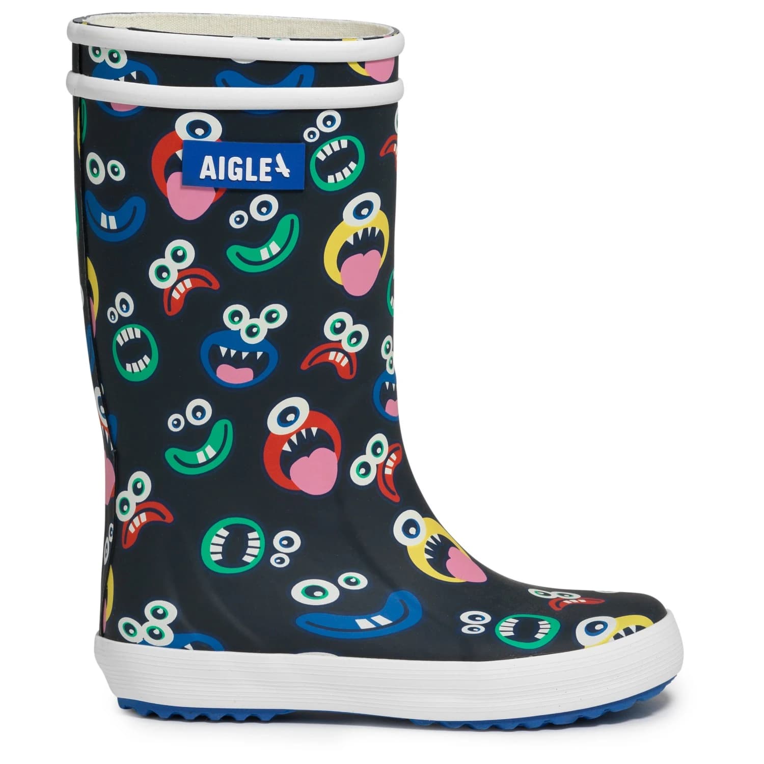 Детски гумени ботуши Aigle Kid's Lolly Pop Play2 Wellington boots - Monstres