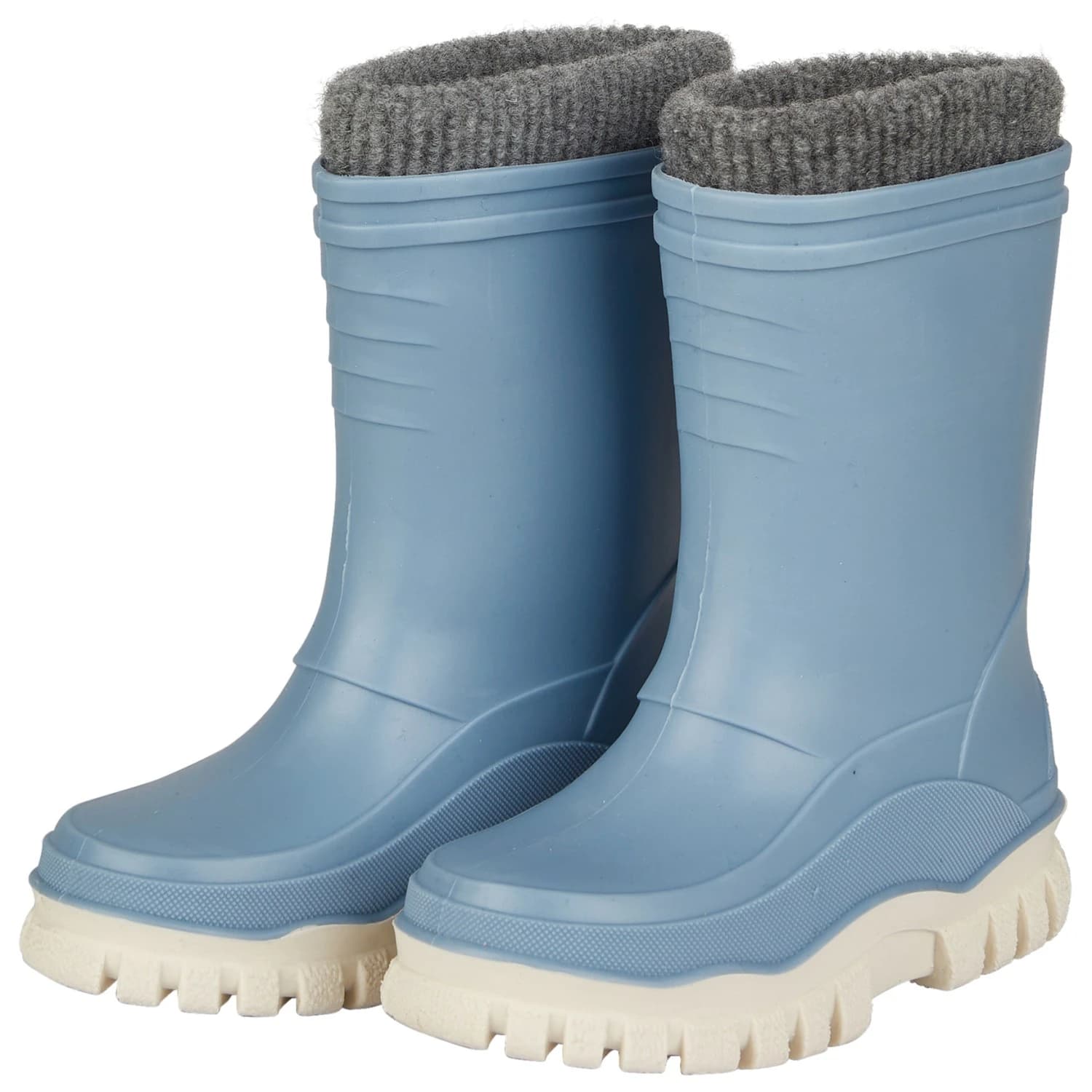 Детски гумени ботуши Sterntaler Kids' Lined Plain Wellies Wellington boots - Blau