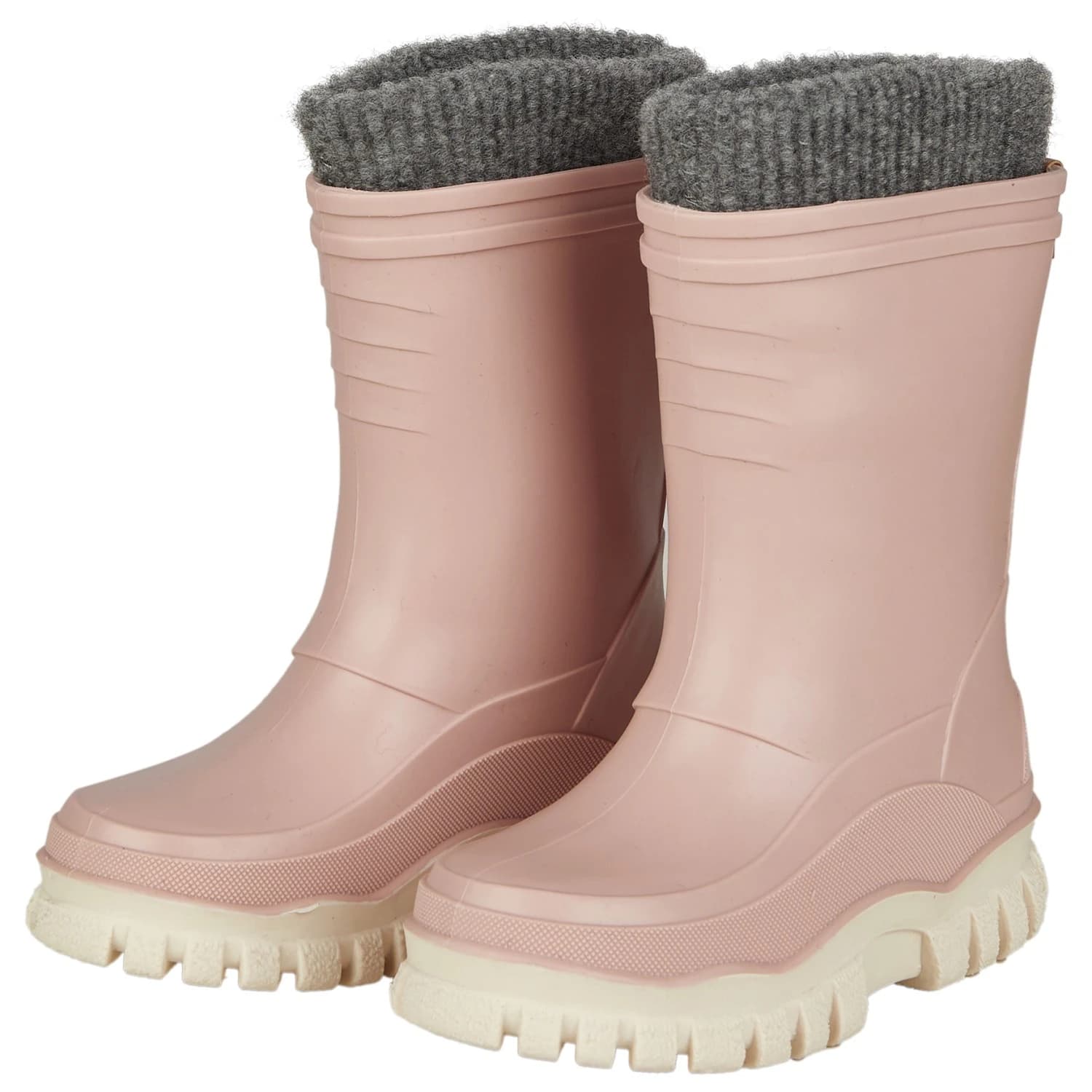 Детски гумени ботуши Sterntaler Kids' Lined Plain Wellies Wellington boots - Zartrosa