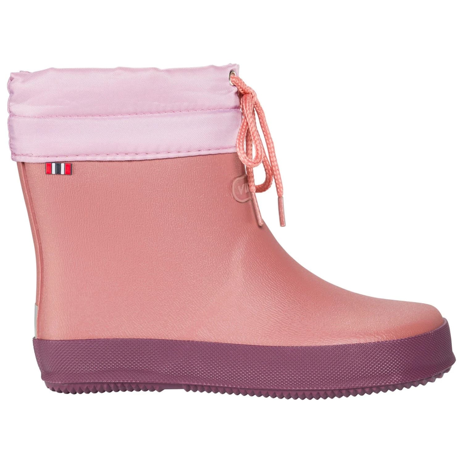 Детски гумени ботуши Viking Kid's Alv Barefoot Wellington boots - Pink